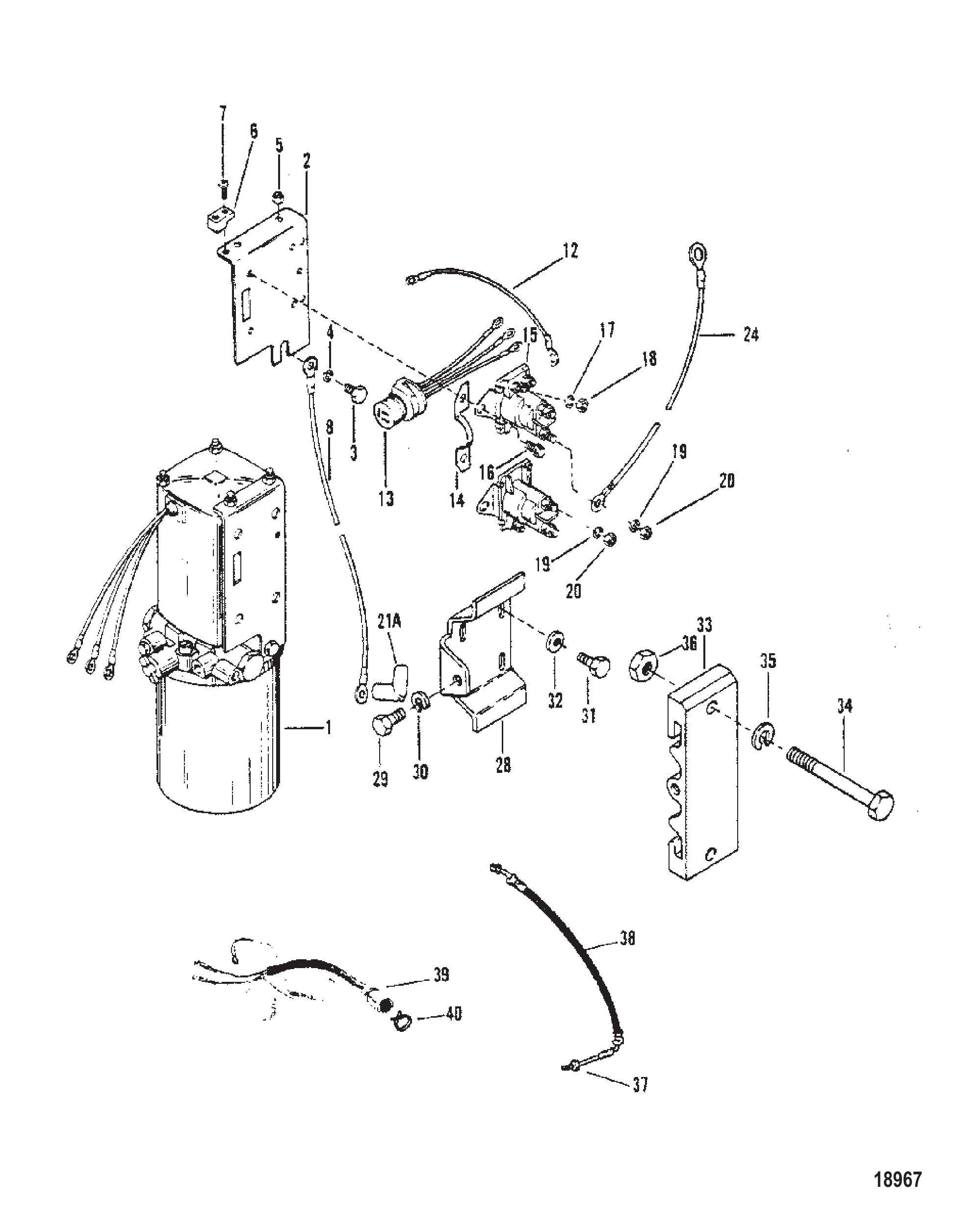 液压泵和安装支架 Hydraulic Pump and Mounting Brackets