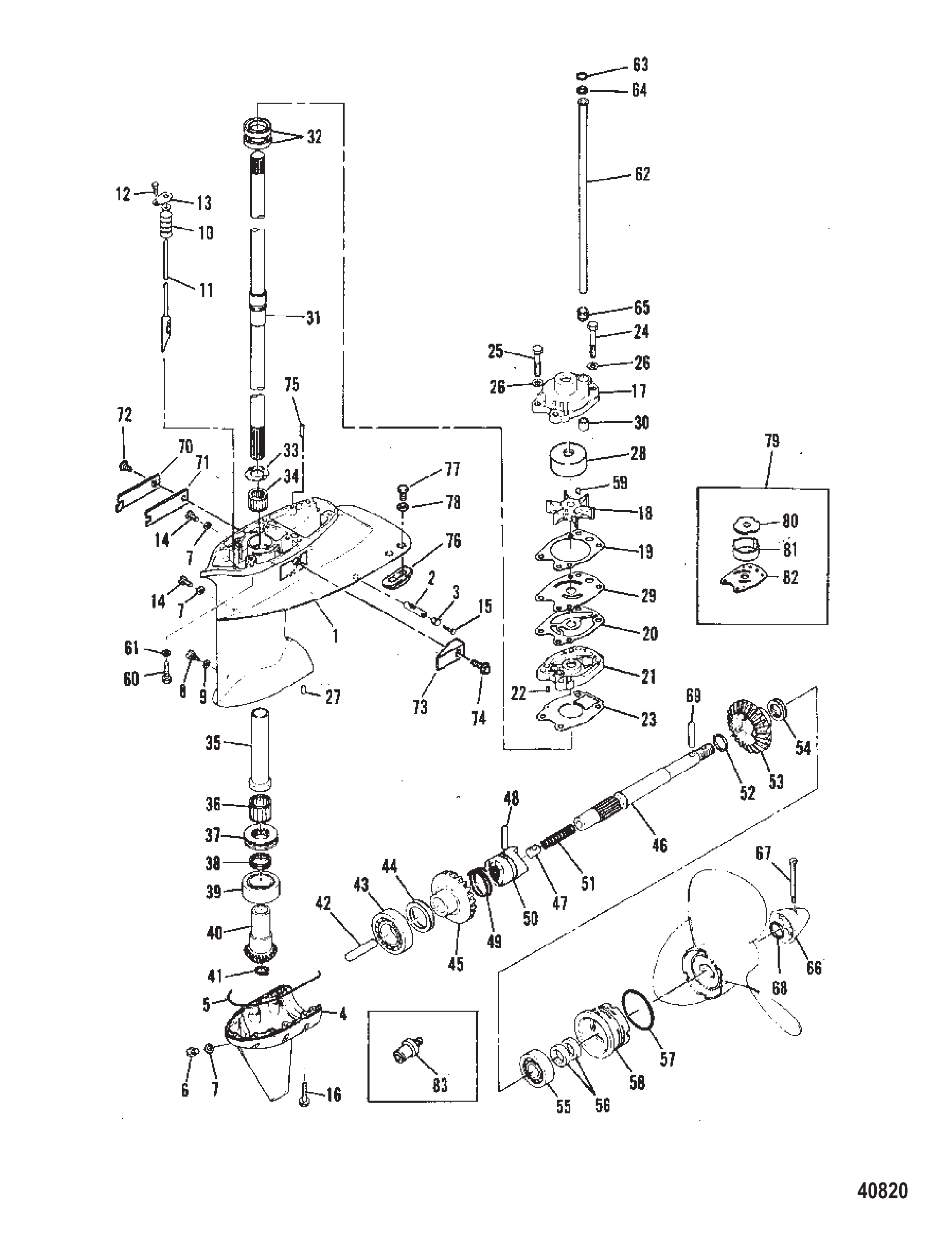GEARHOUSING ASSEMBLY