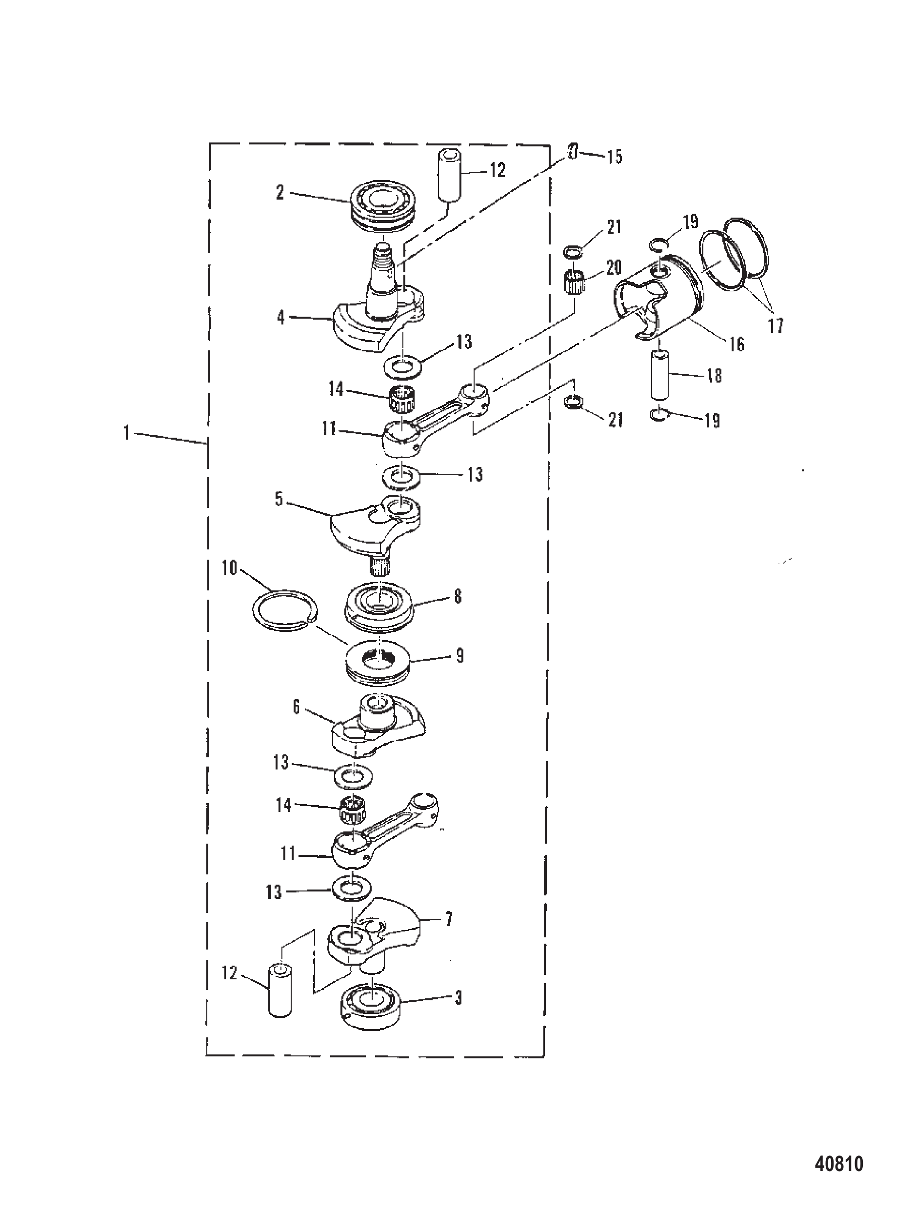 曲轴与活塞 CRANKSHAFT AND PISTON