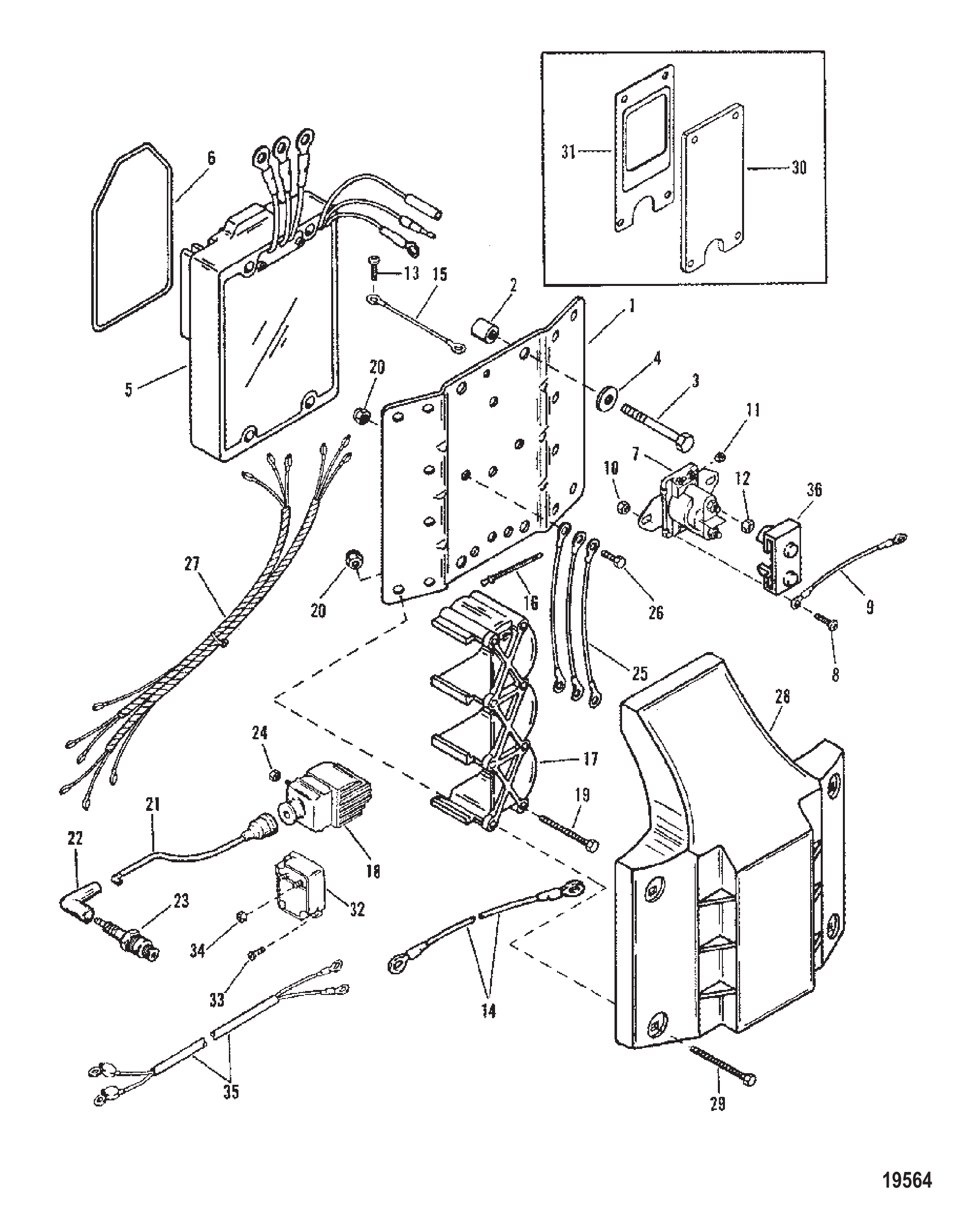 Ignition Coil/Voltage Regulator