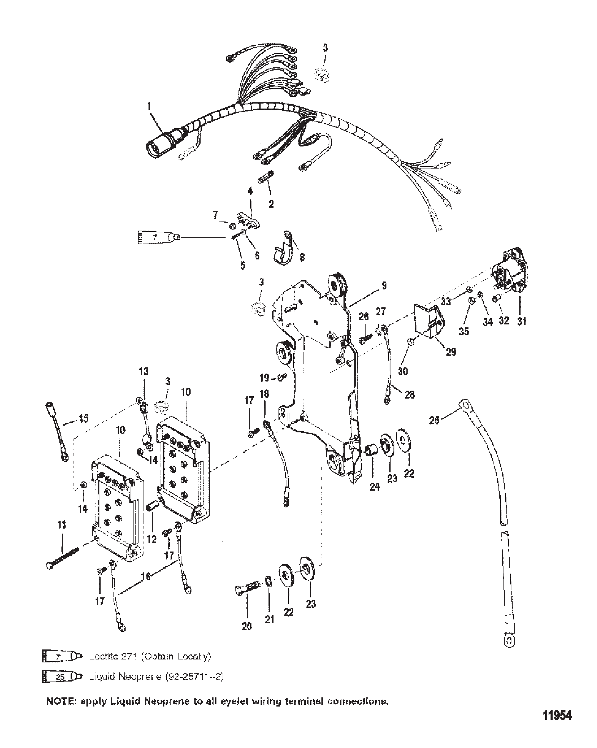 线束/启动继电器 Wiring Harness/Starter Solenoid