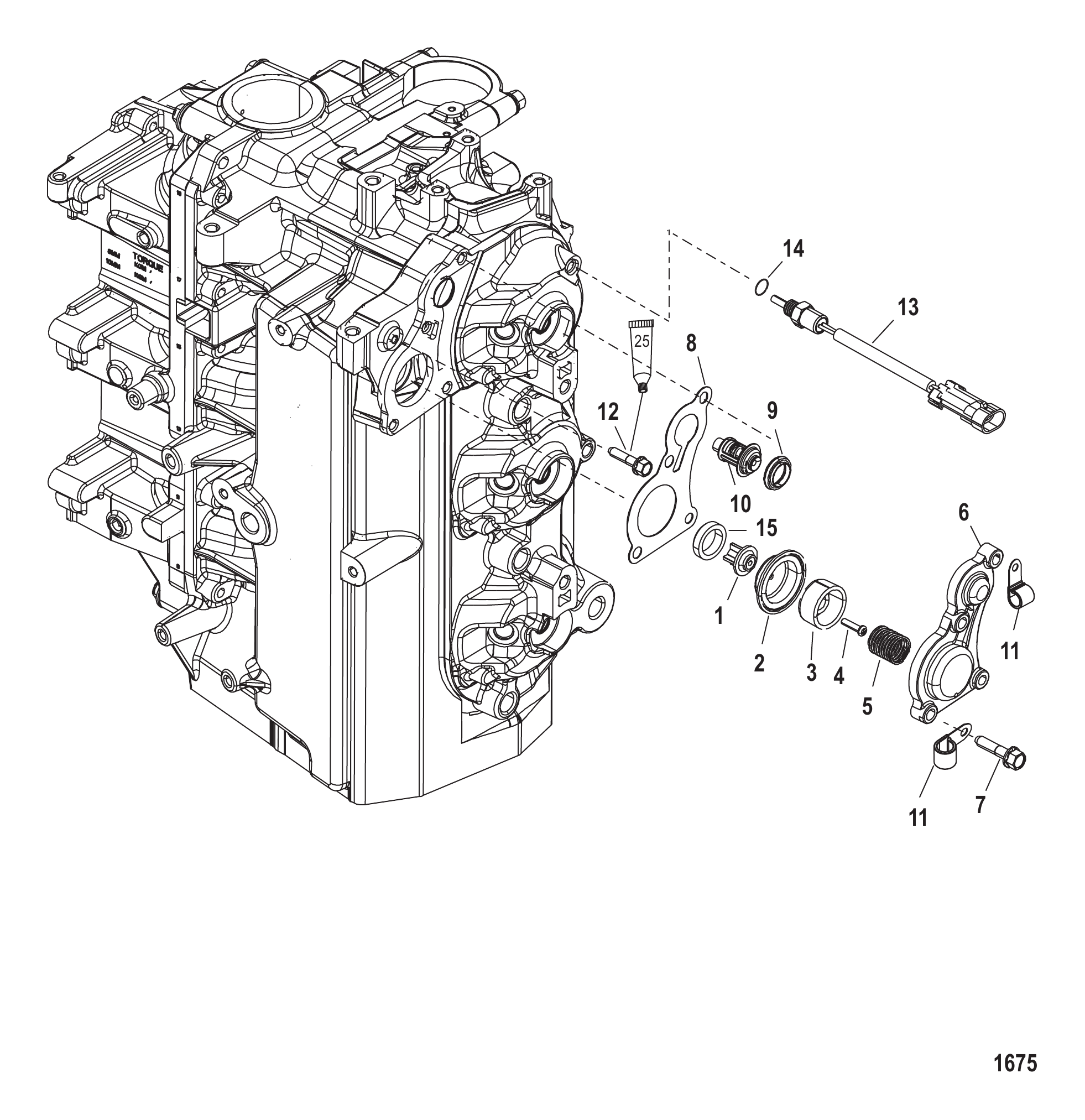 Poppet/Thermostat Mounting