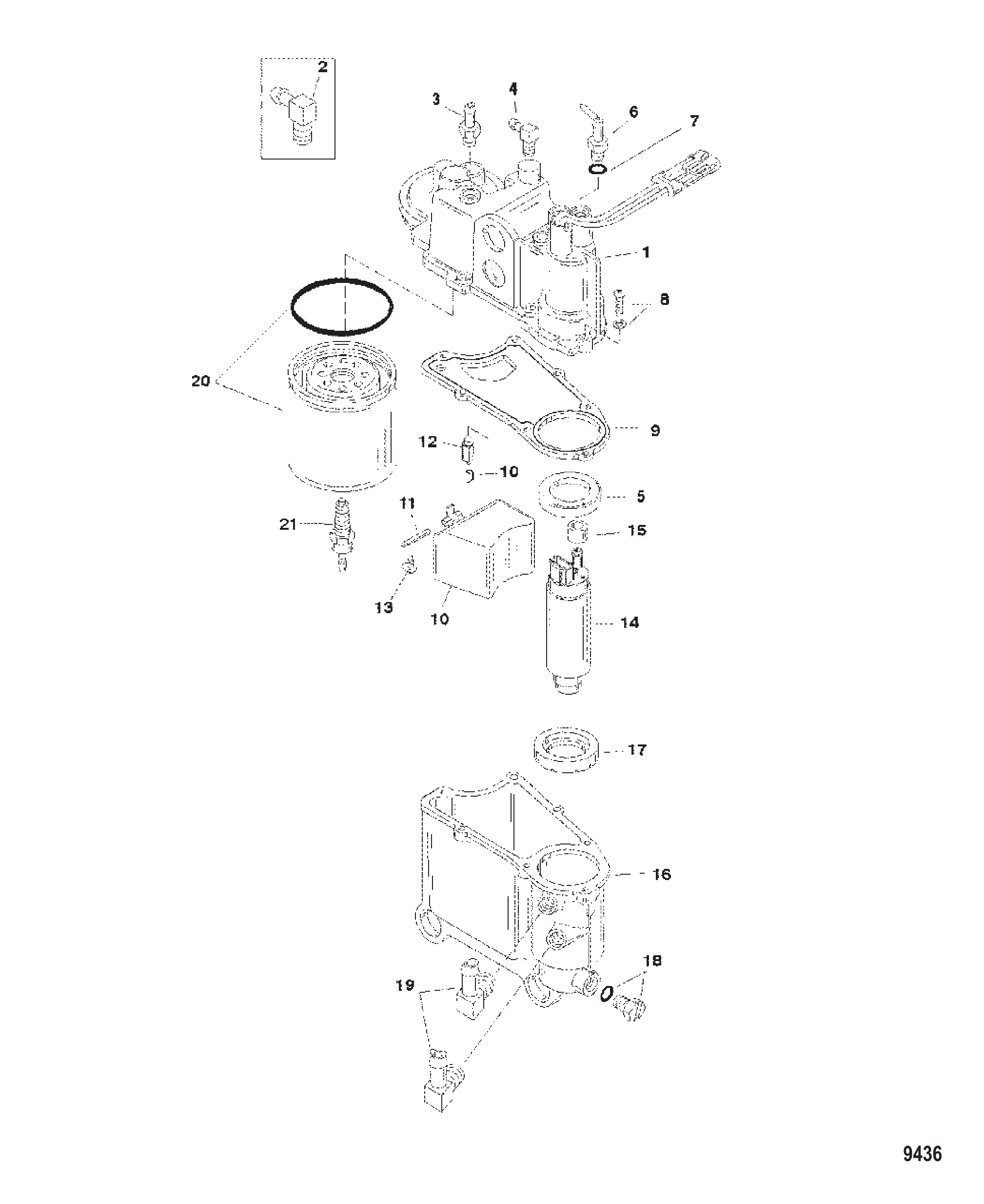 Air Compressor Components SN 1B884881 and up