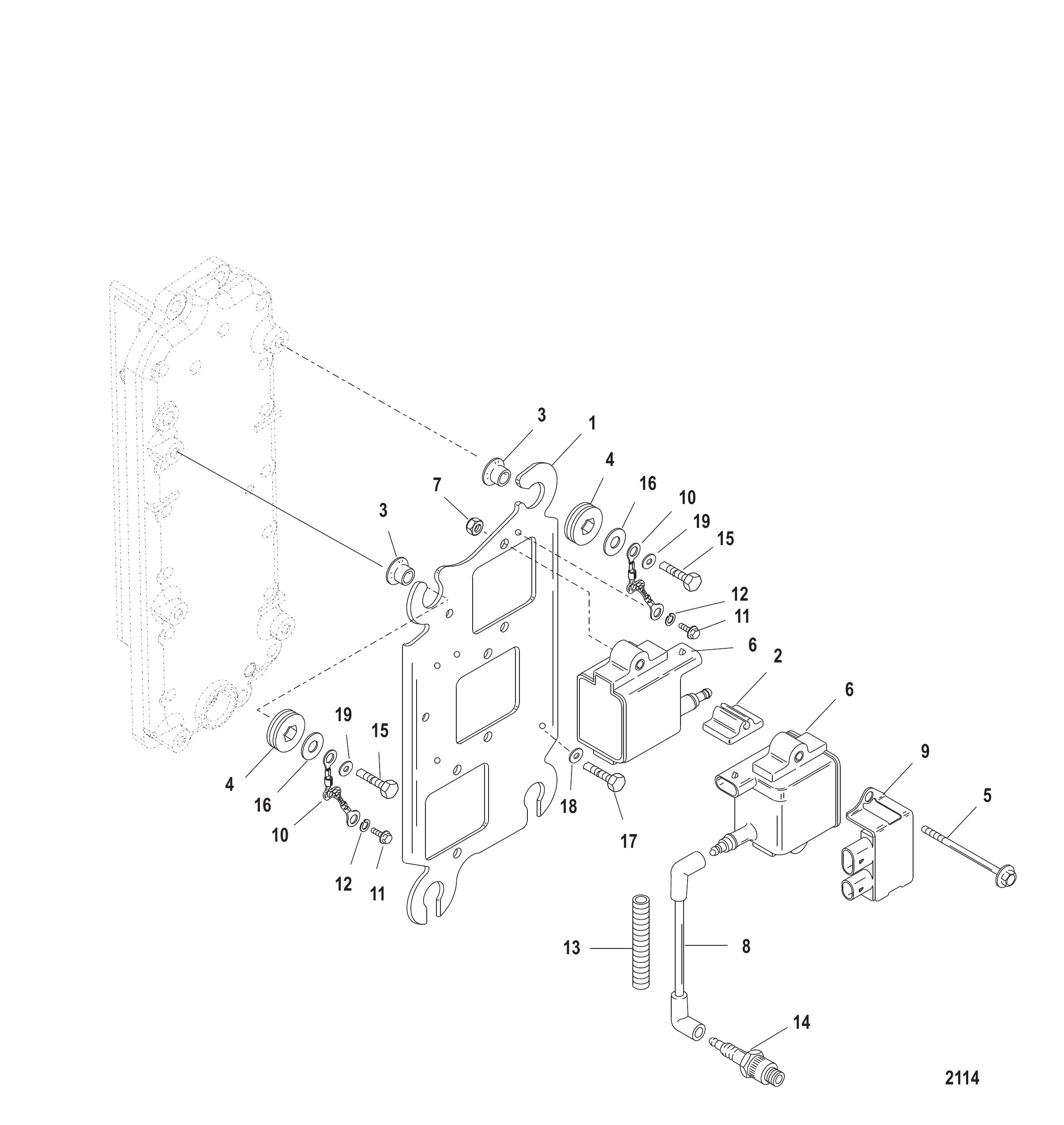线圈板总成 Coil Plate Assembly