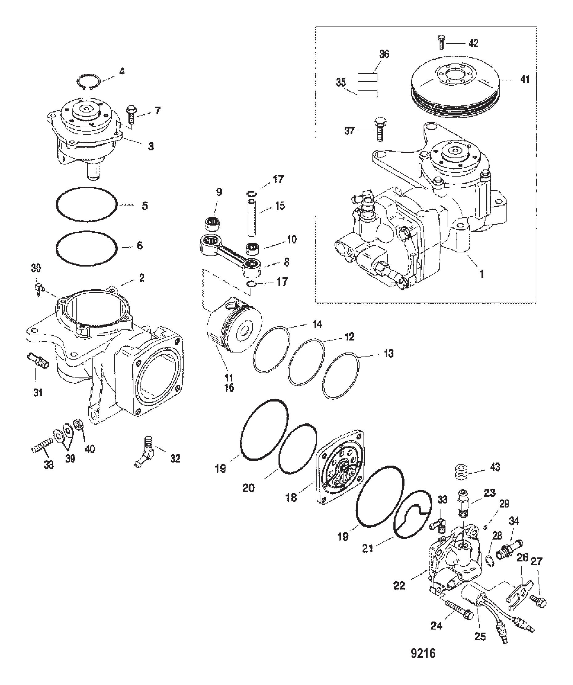 空气压缩机组件 Air Compressor Components