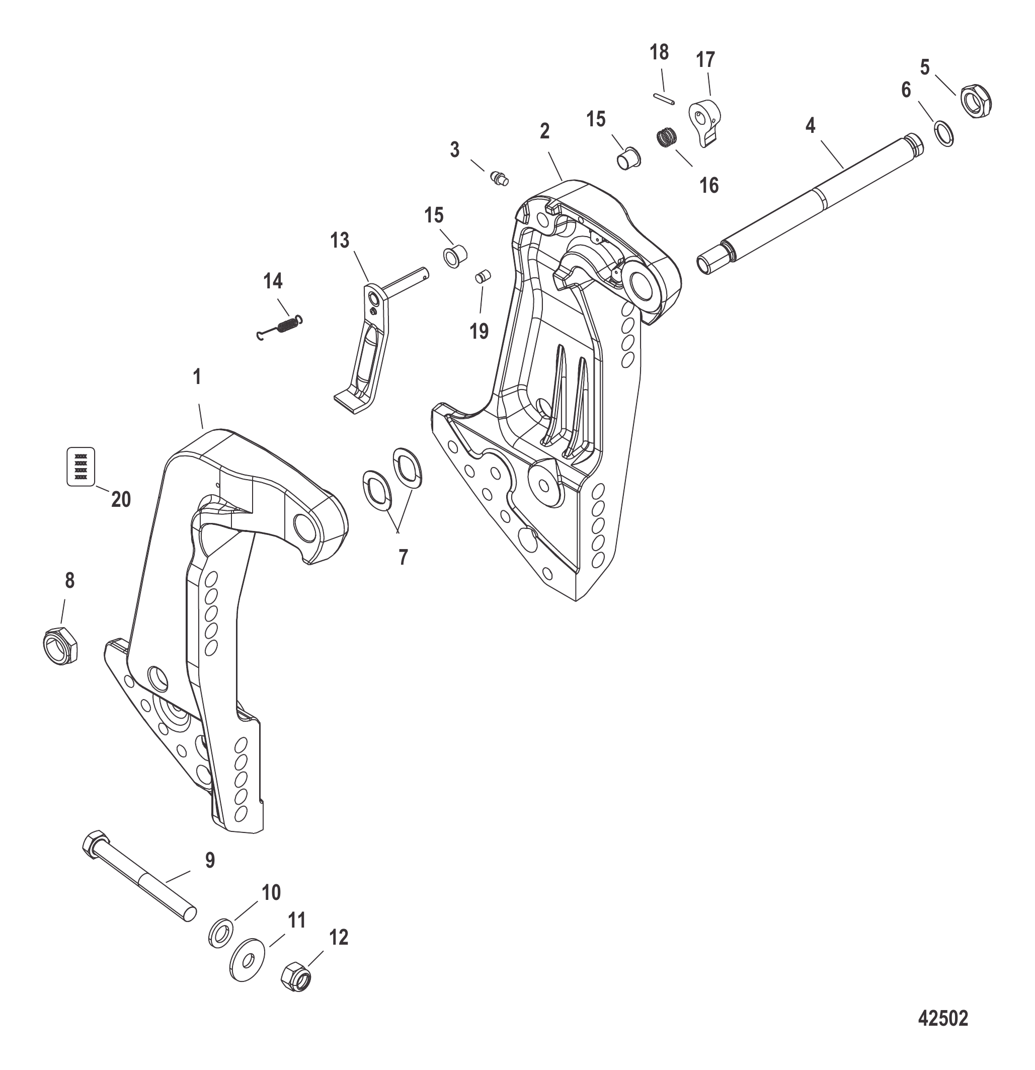 Transom Brackets