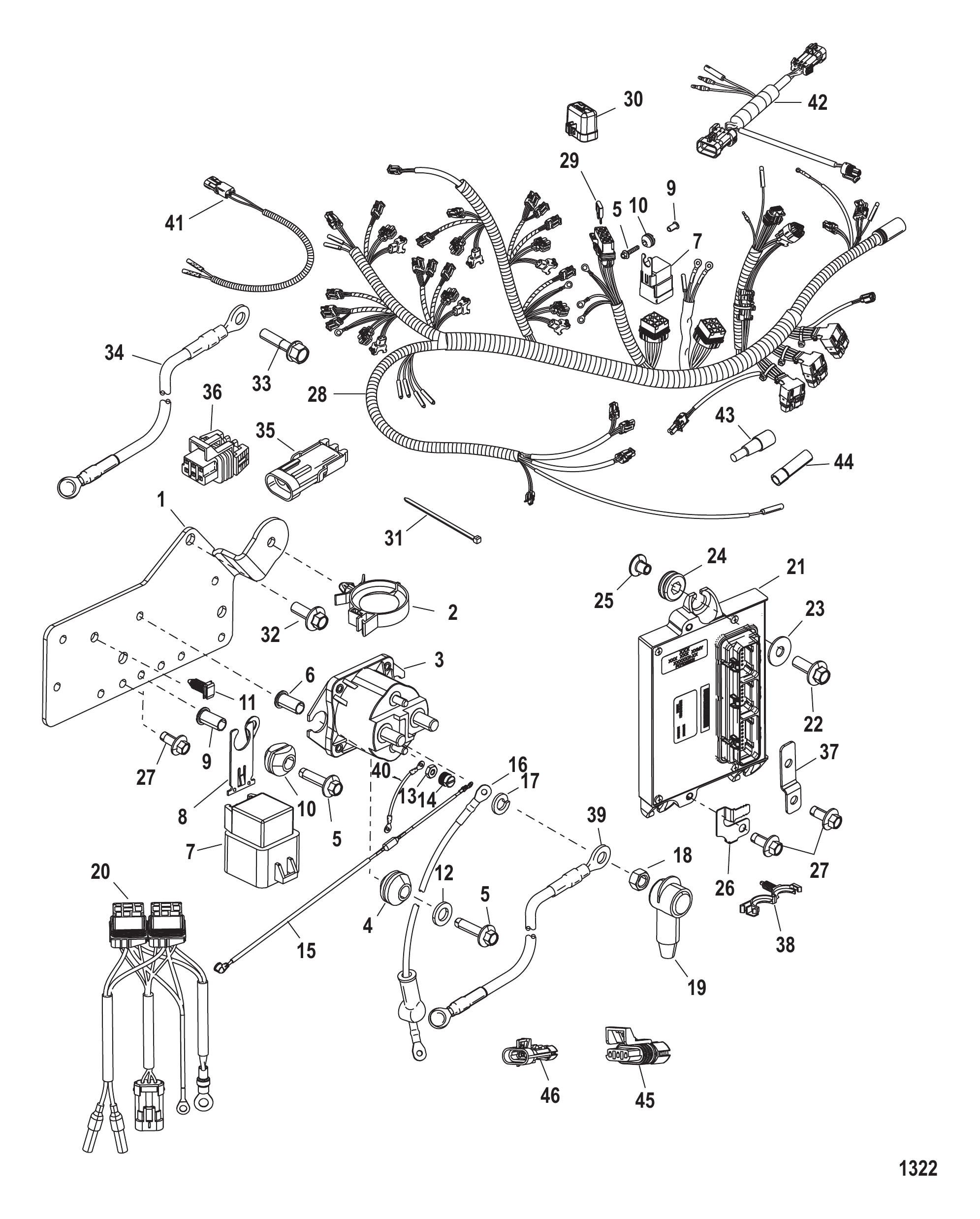 Solenoid Plate (Serial Number 1B226999 &amp; Below)
