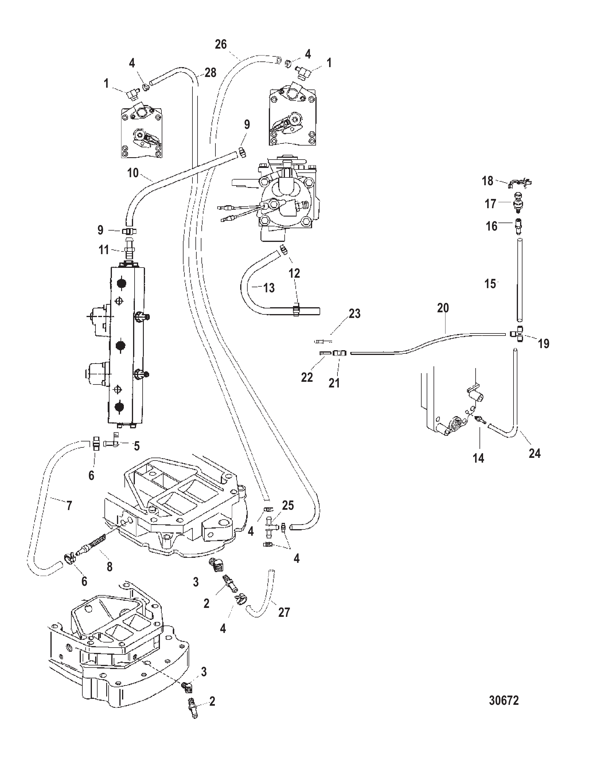 Air Hoses (SN 1E050629 &amp; Above)