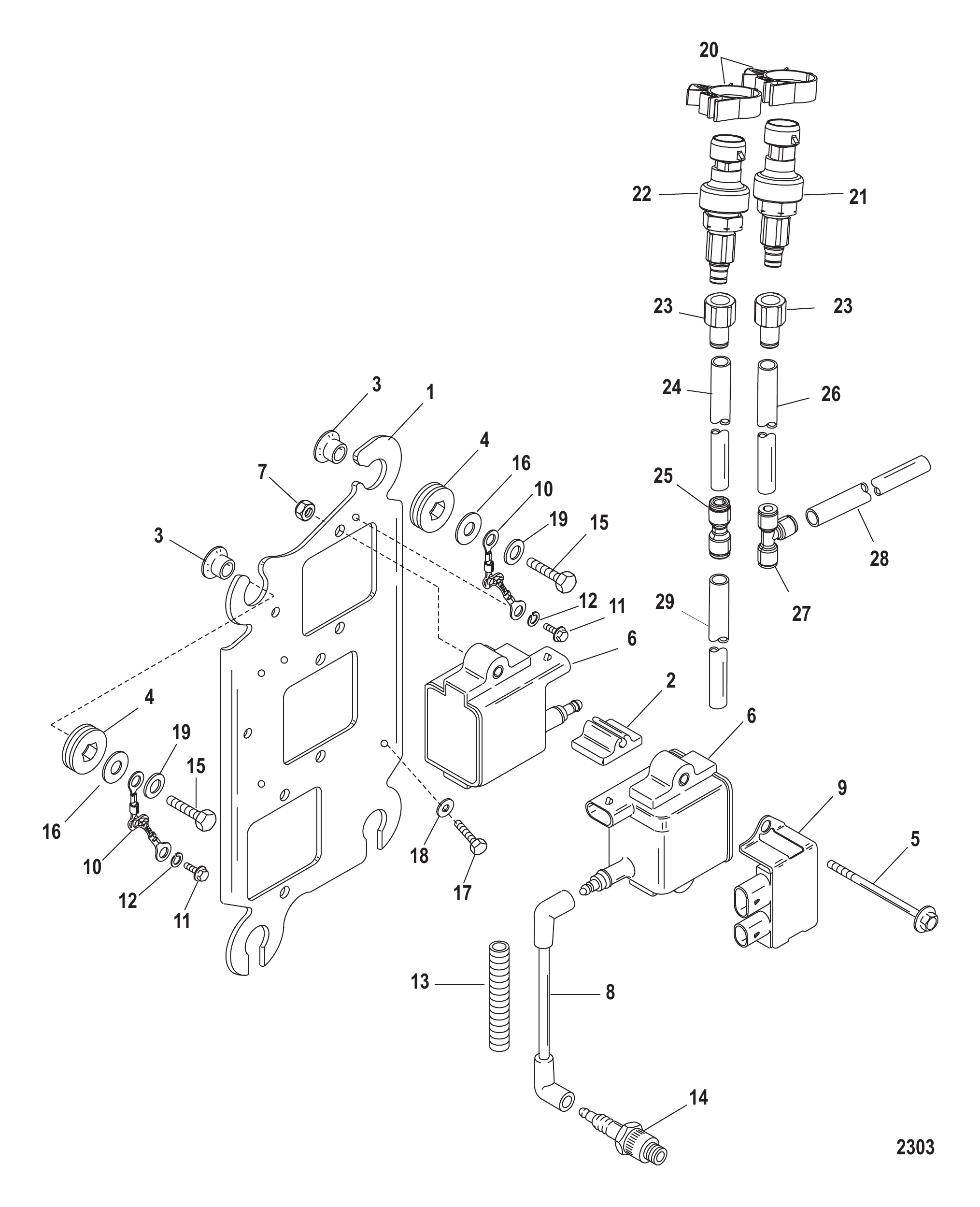 COIL PLATE ASSEMBLY