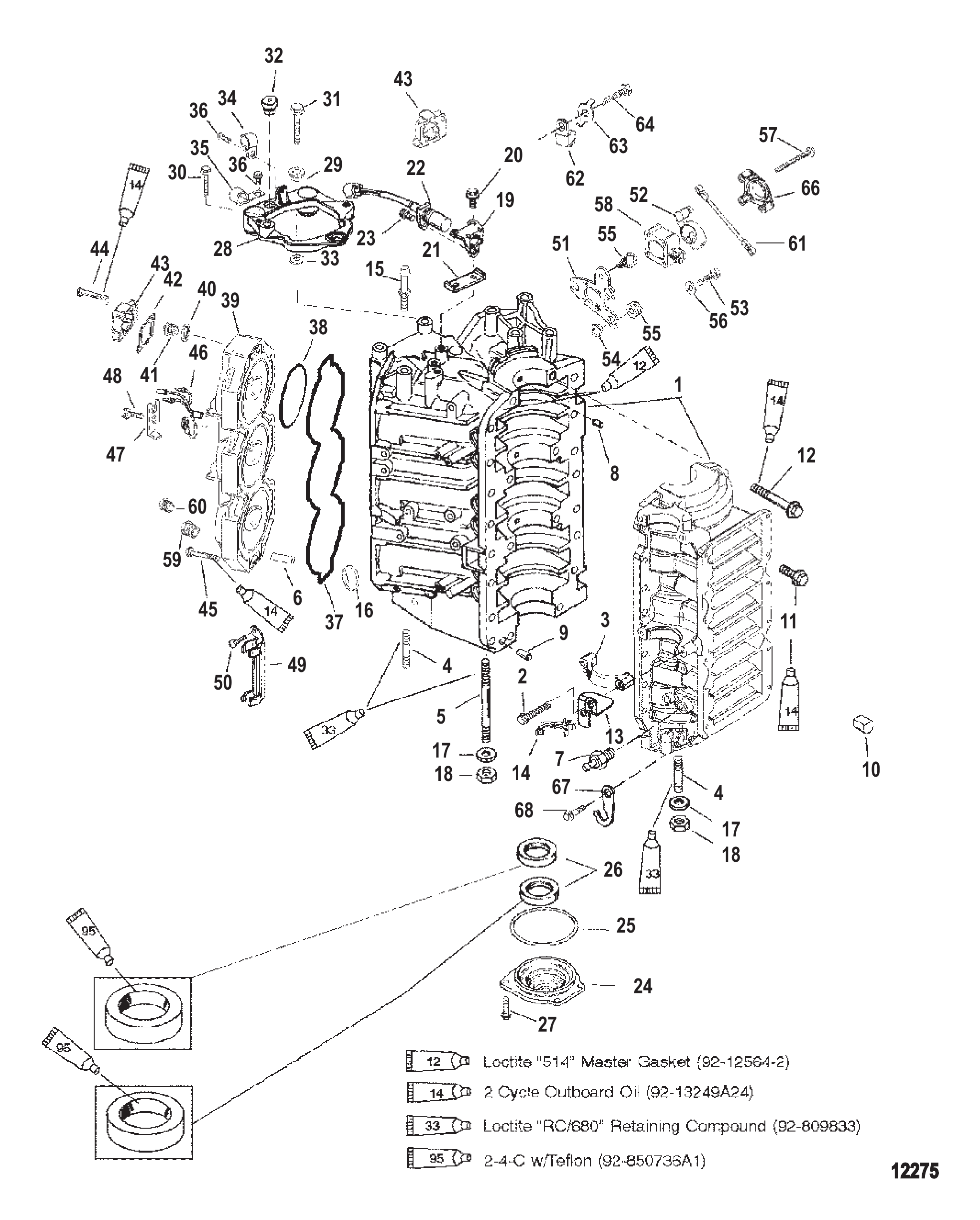 气缸体与端盖 Cylinder Block And End Cap