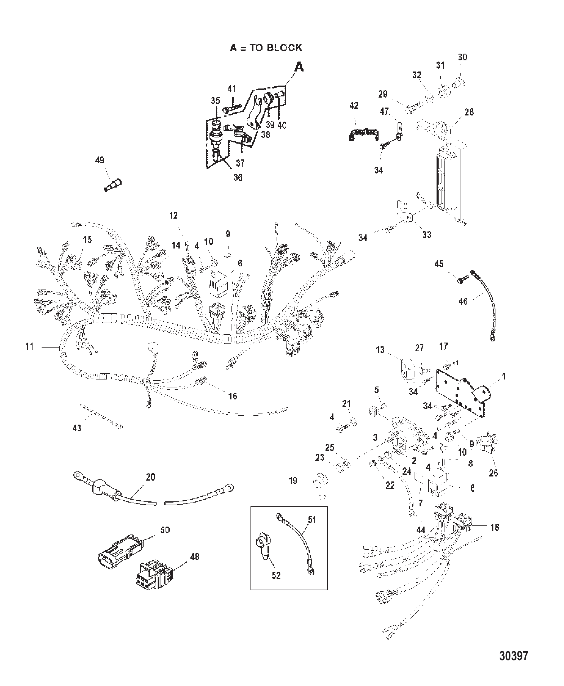 电磁阀板 SOLENOID PLATE