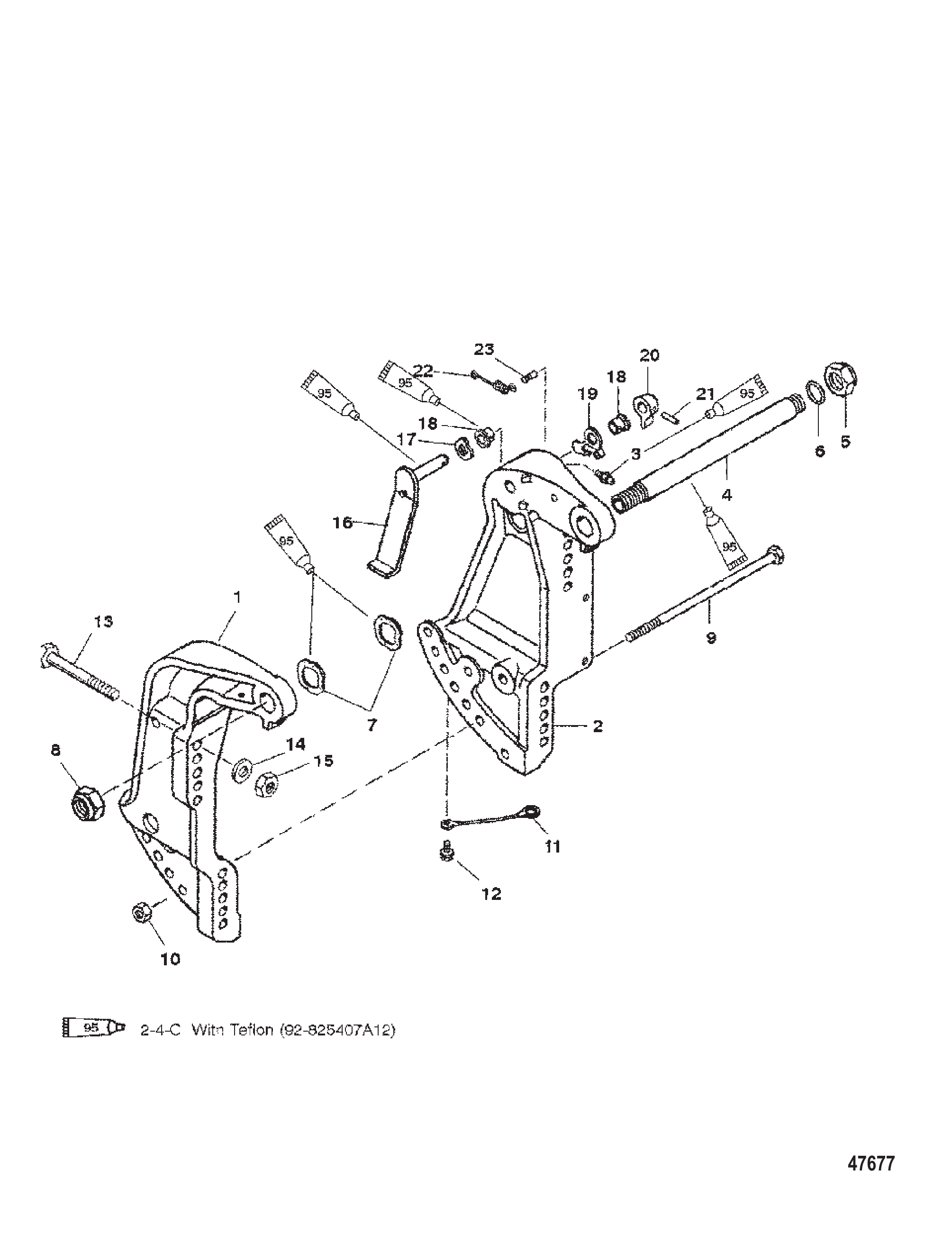 艉板支架 TRANSOM BRACKETS