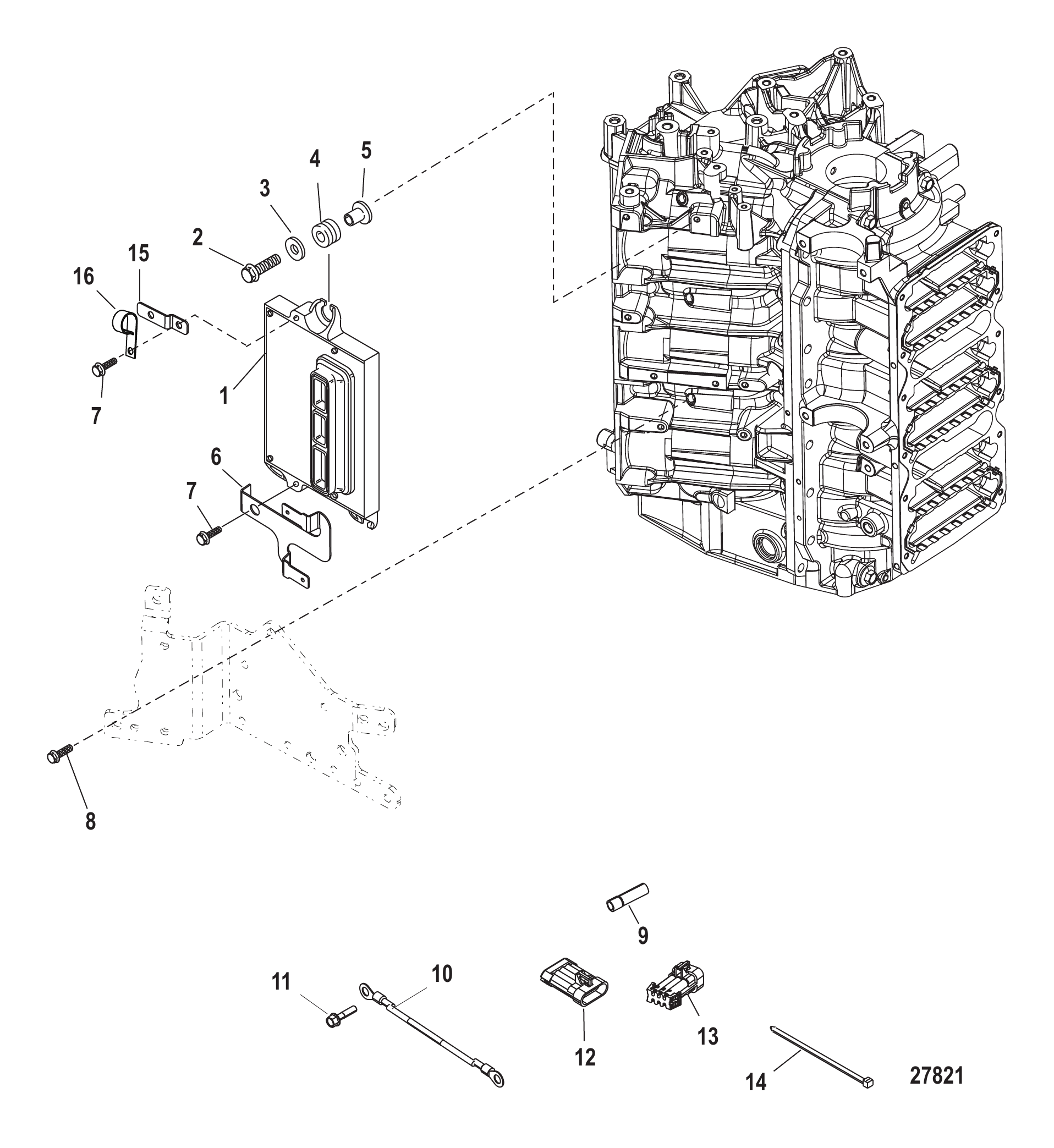 PCM Mounting