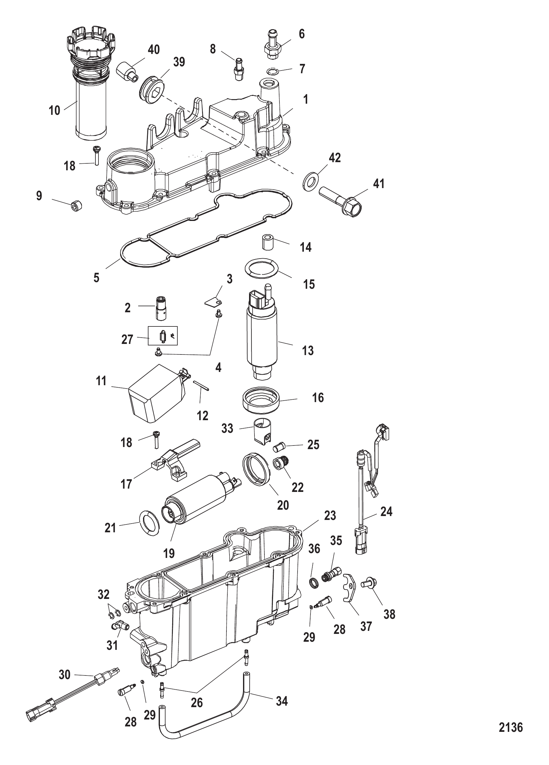 Vapor Separator Components