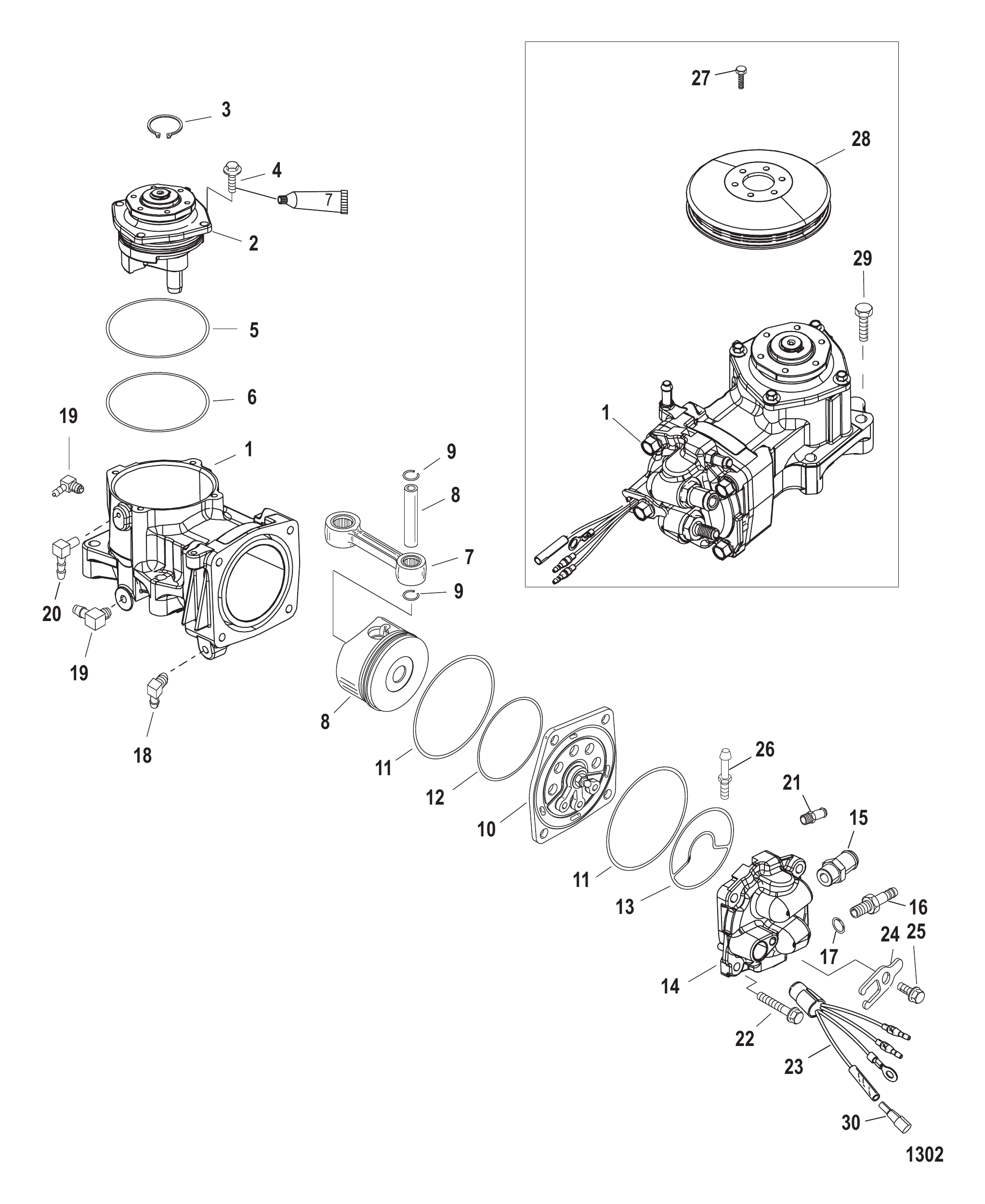 空气压缩机组件 Air Compressor Components