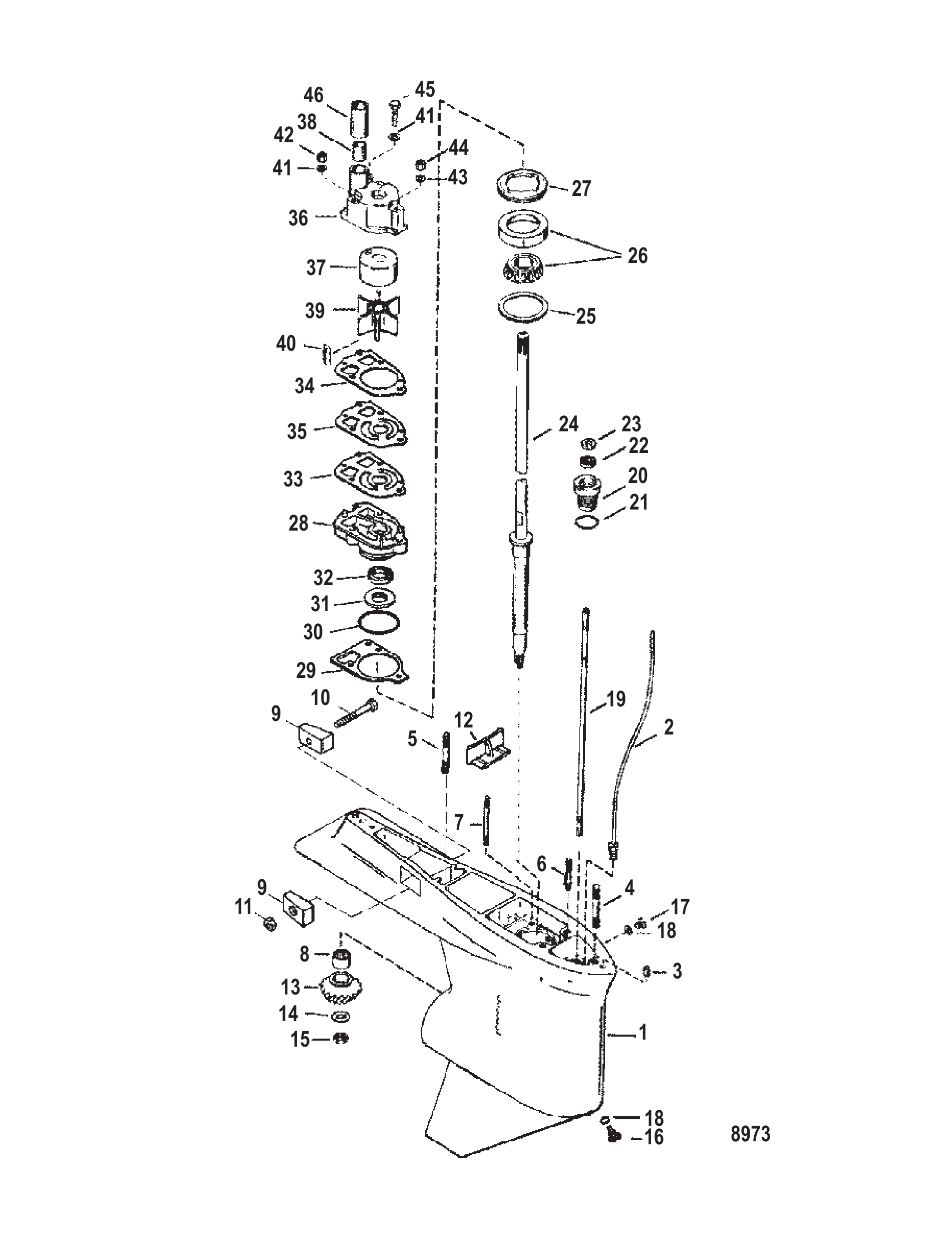 Gear Housing (Drive)Torque Master 1.87:1/2:1