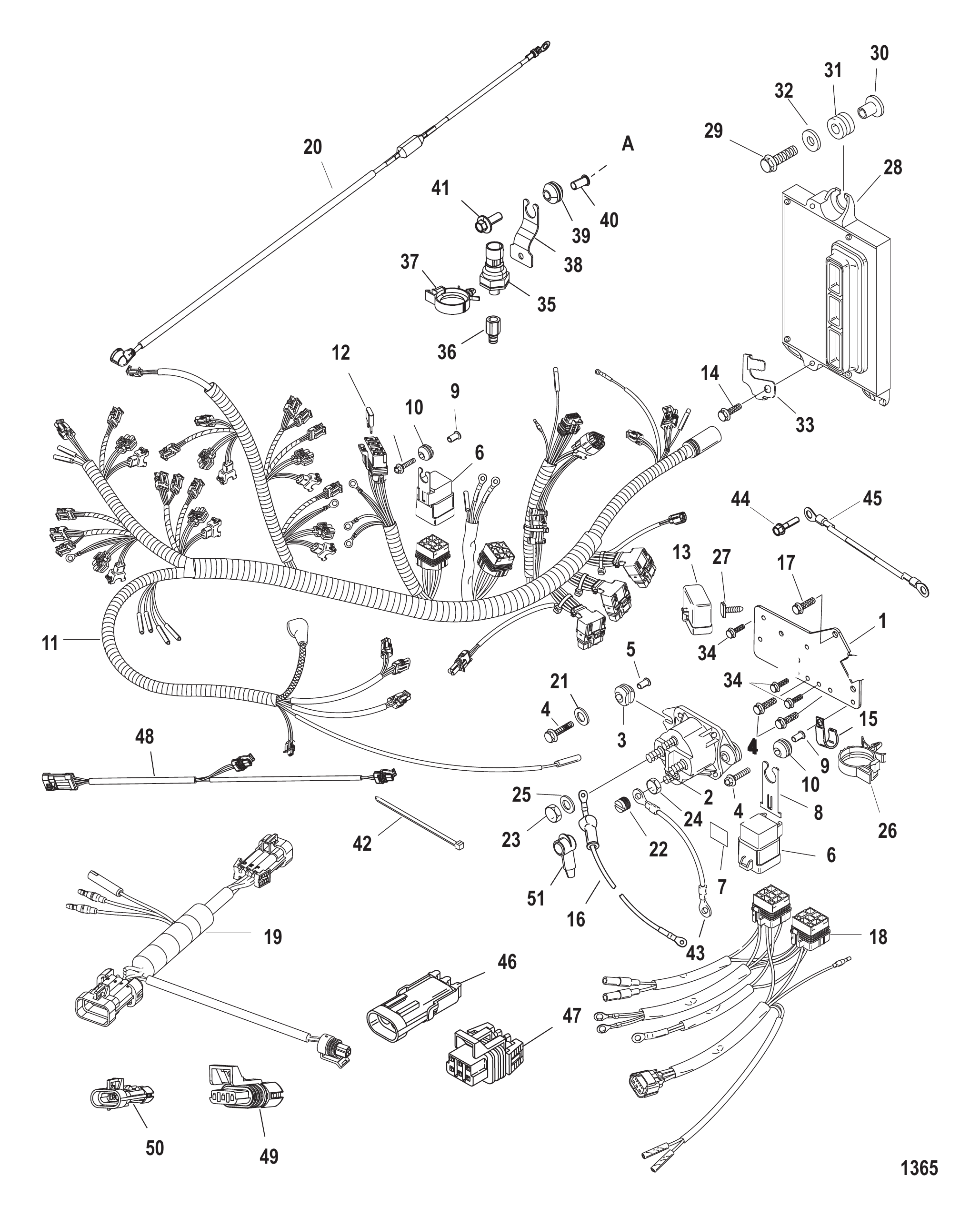 电磁阀板(序列号1B226999及以下) Solenoid Plate (Serial Number 1B226999 & Below)
