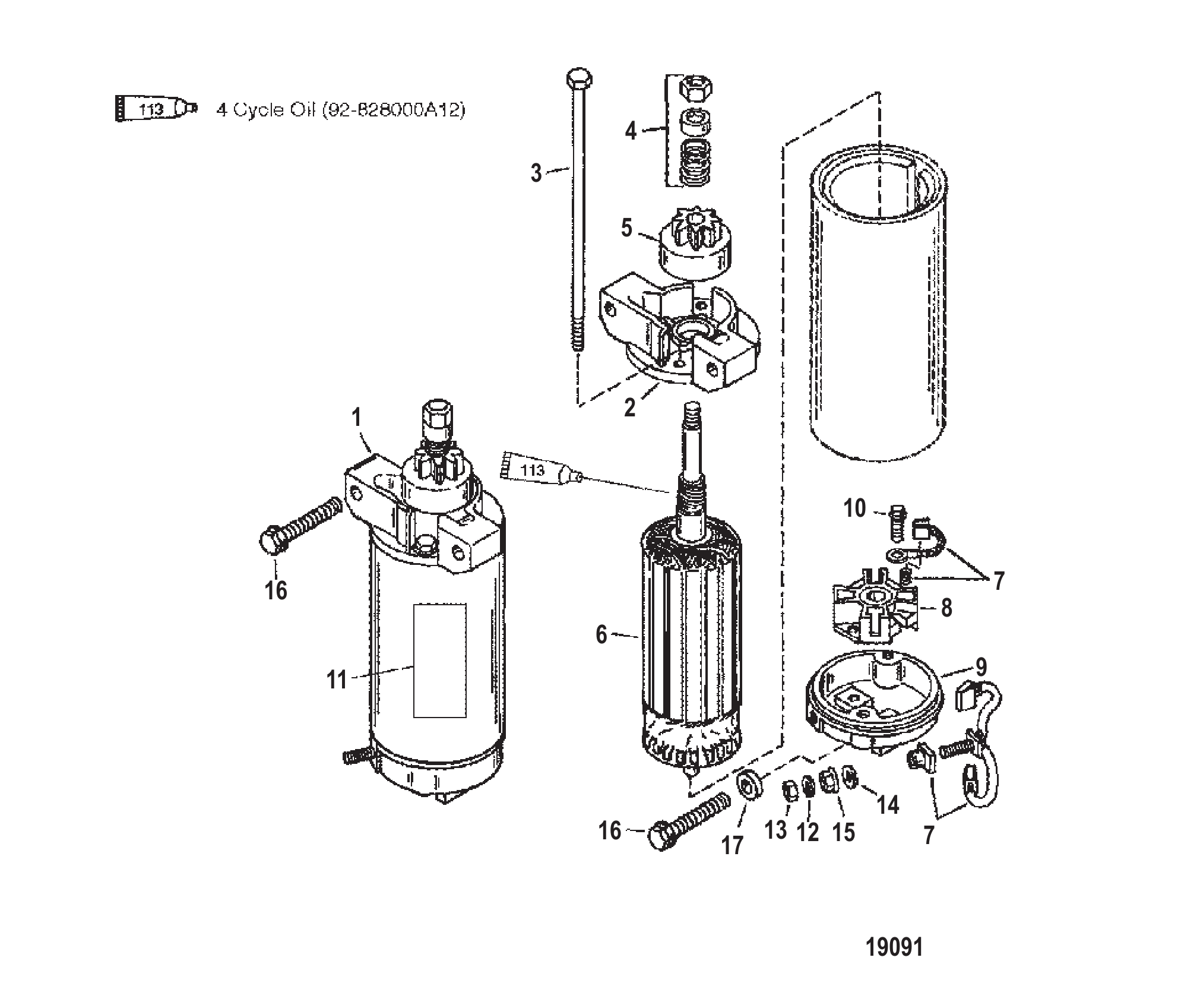 STARTER MOTOR