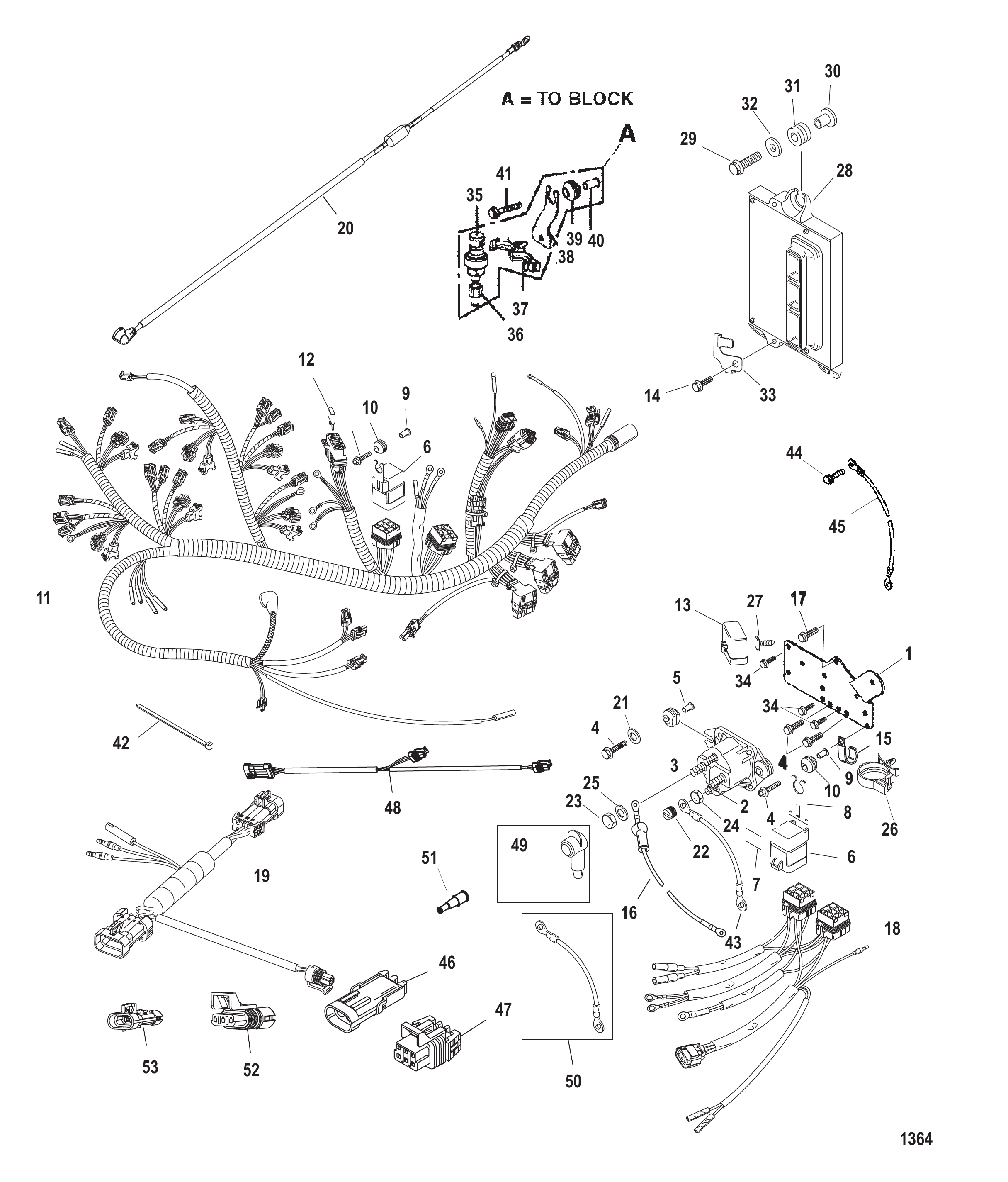 电磁阀板 SOLENOID PLATE