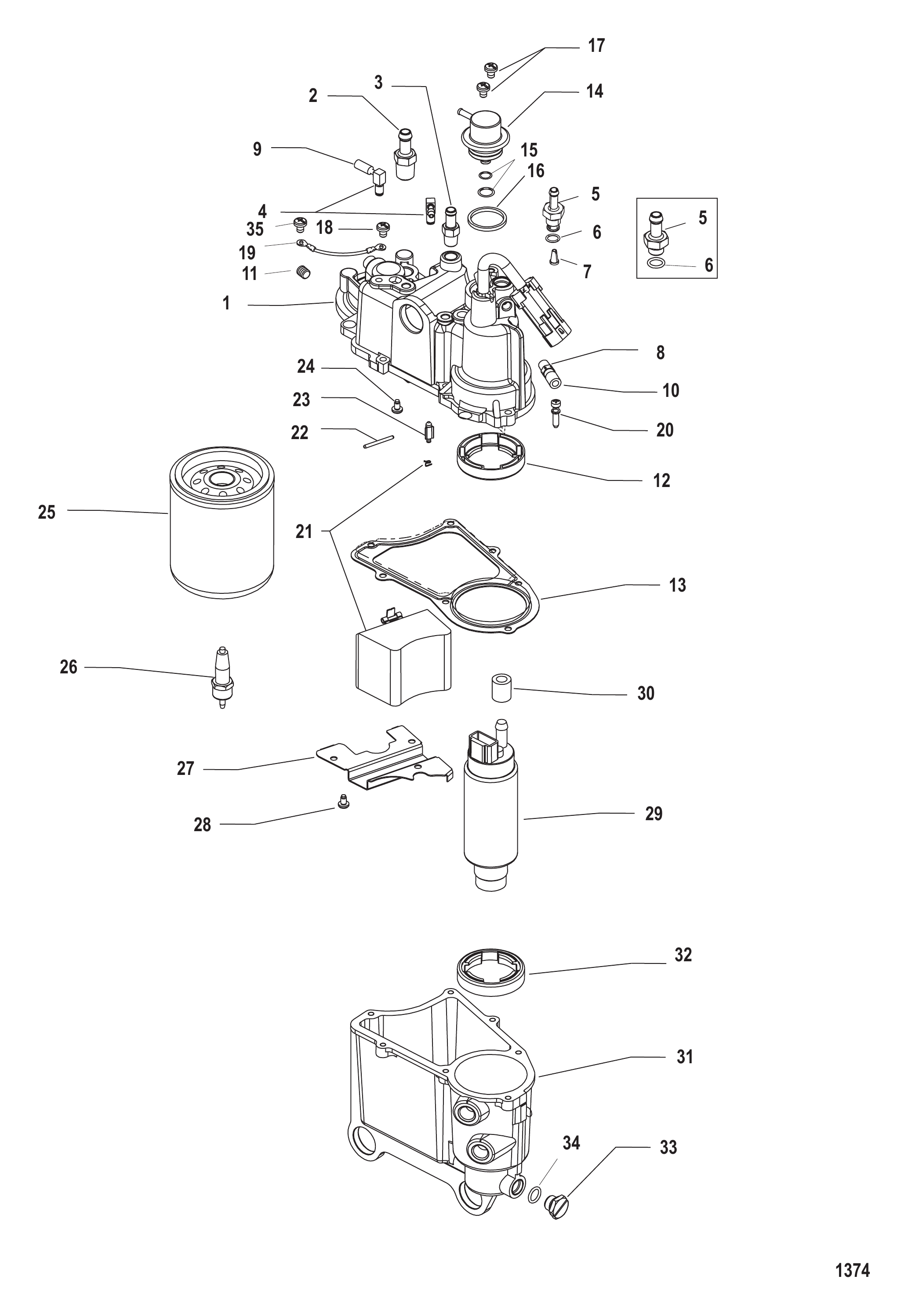 蒸汽分离器组件 VAPOR SEPARATOR COMPONENTS