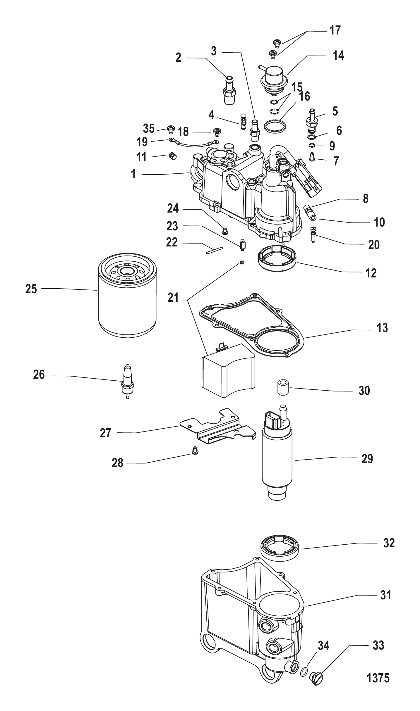 油气分离器组件 Vapor Separator Components