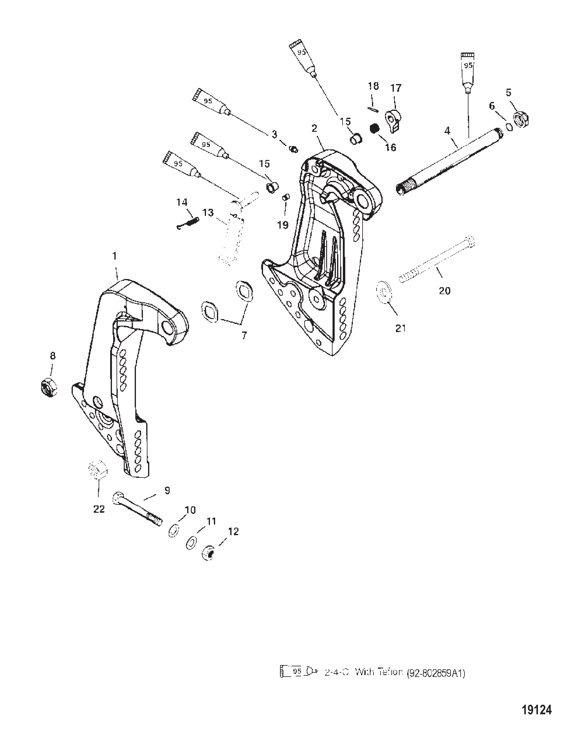 艉板支架 Transom Brackets