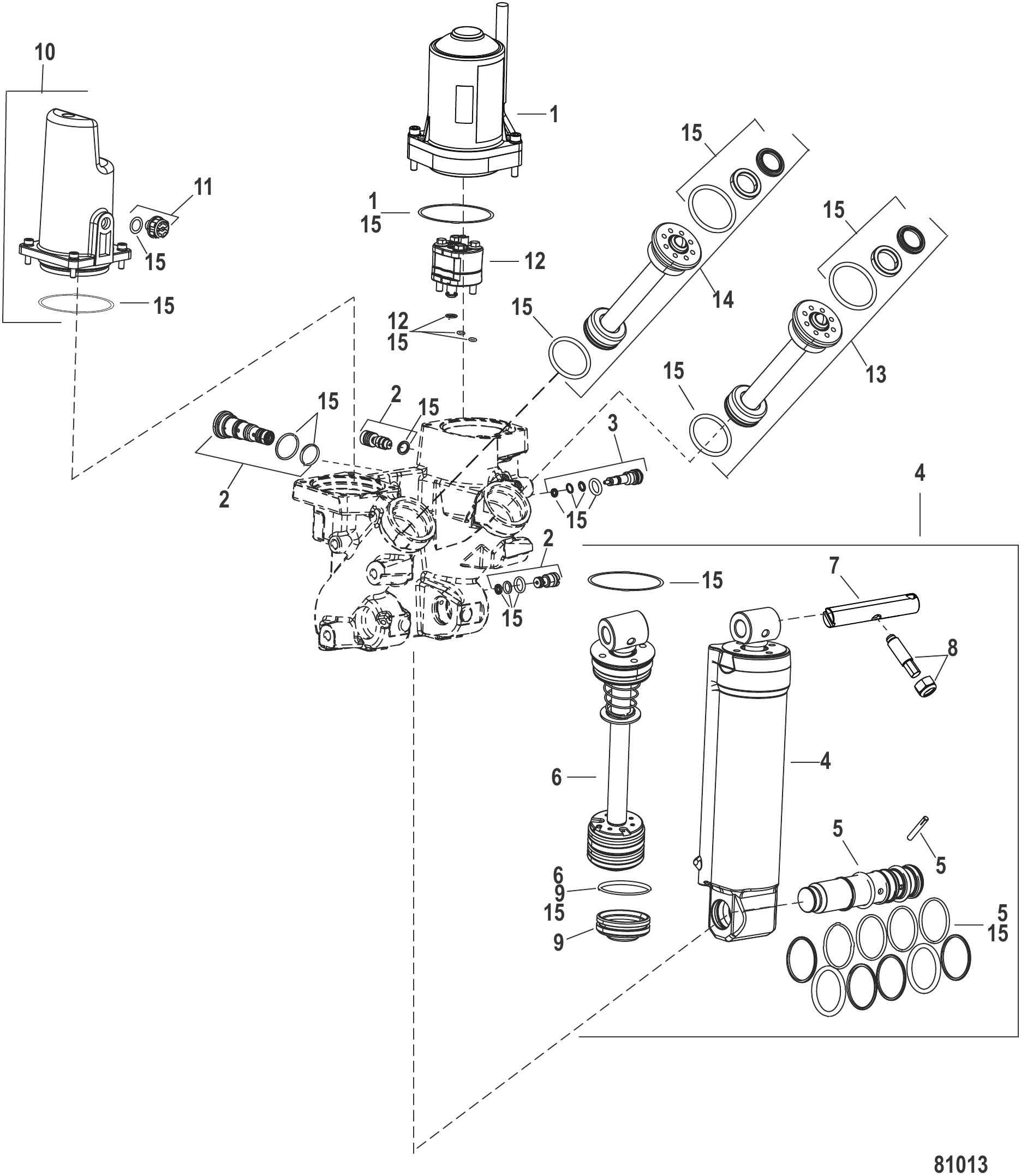 Power Trim Components 8M0231193