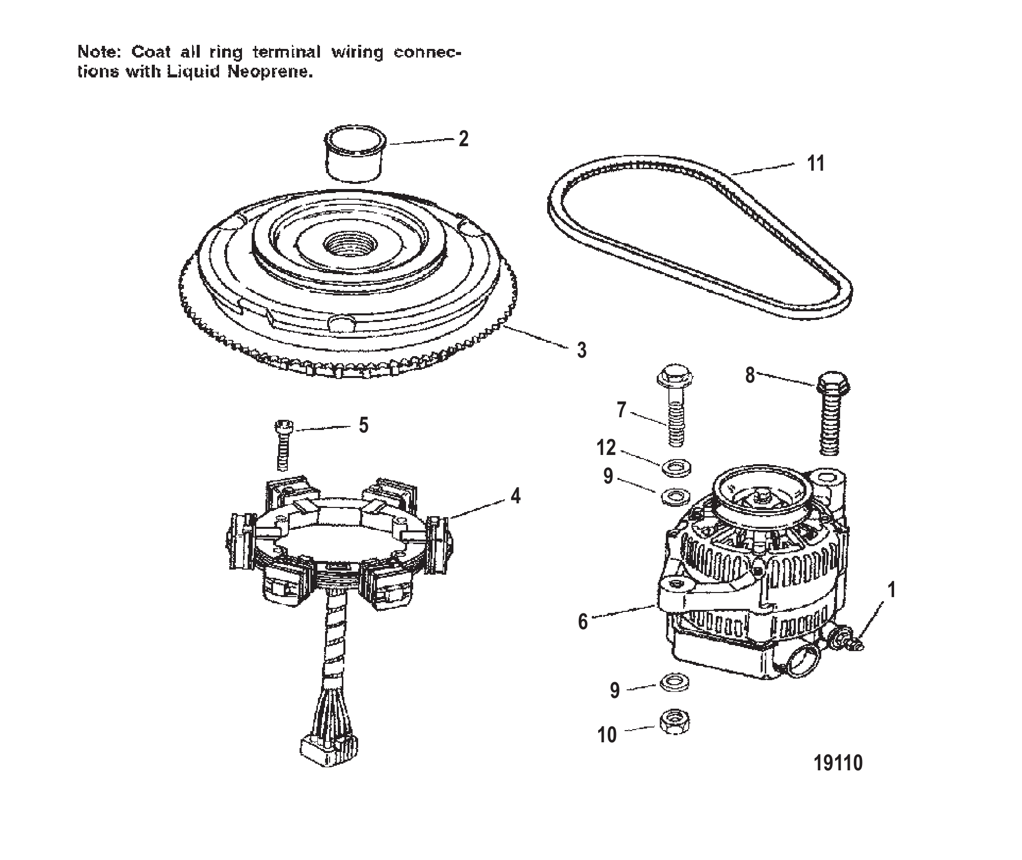 飞轮/定子 FLYWHEEL/STATOR