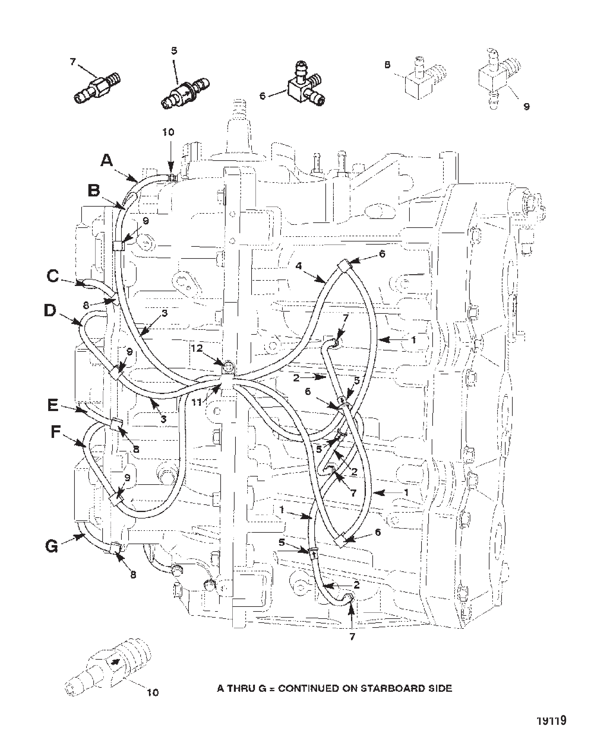泄放系统(左舷) Bleed System (Port)