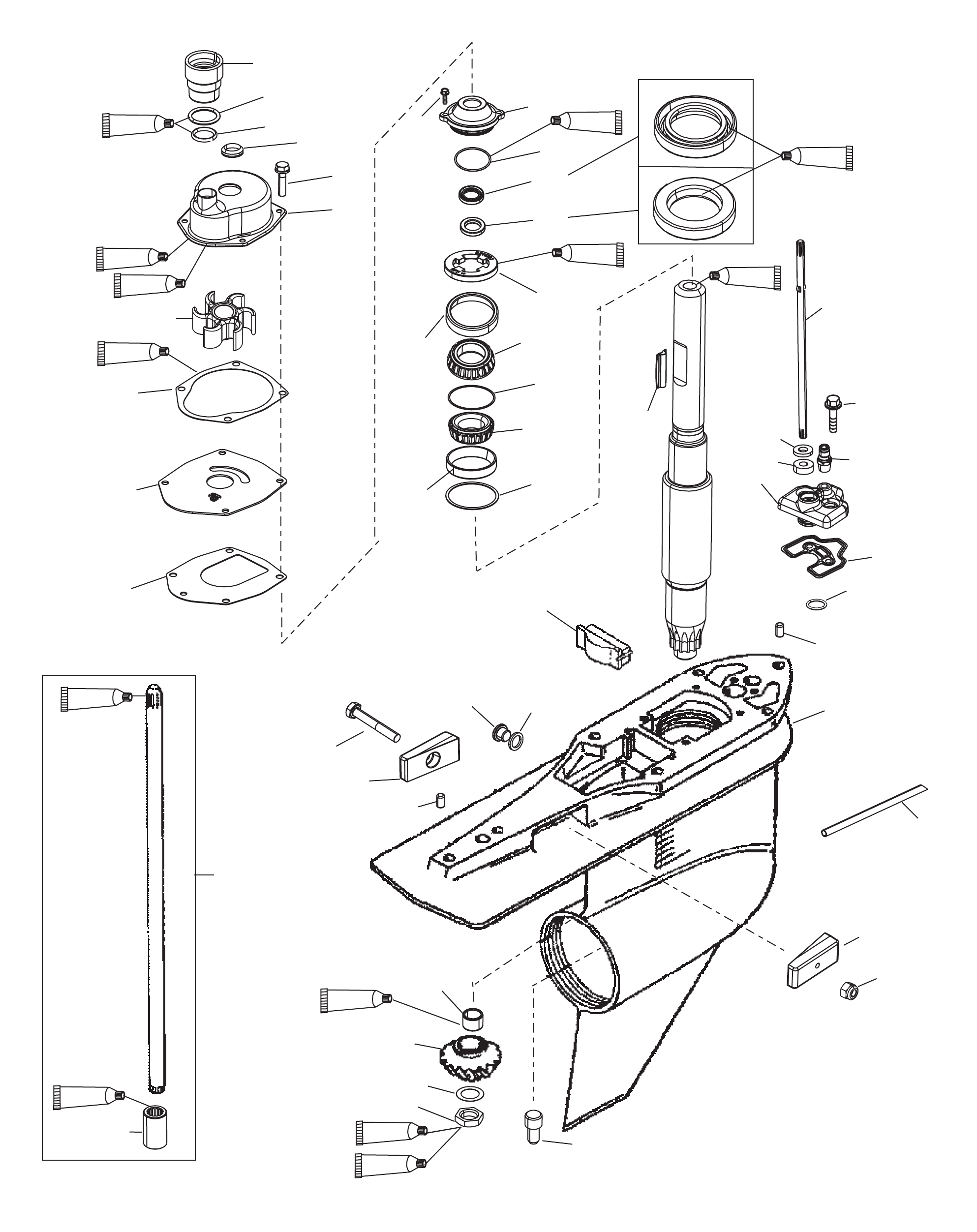 Gear Housing (Driveshaft)(Torque Master)