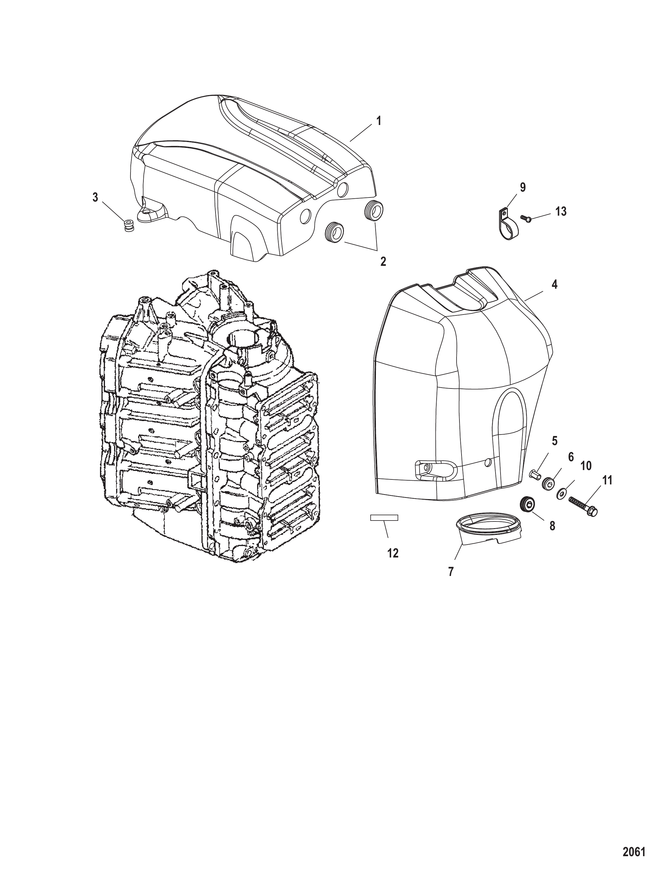 减震器/飞轮盖 ATTENUATOR/FLYWHEEL COVER