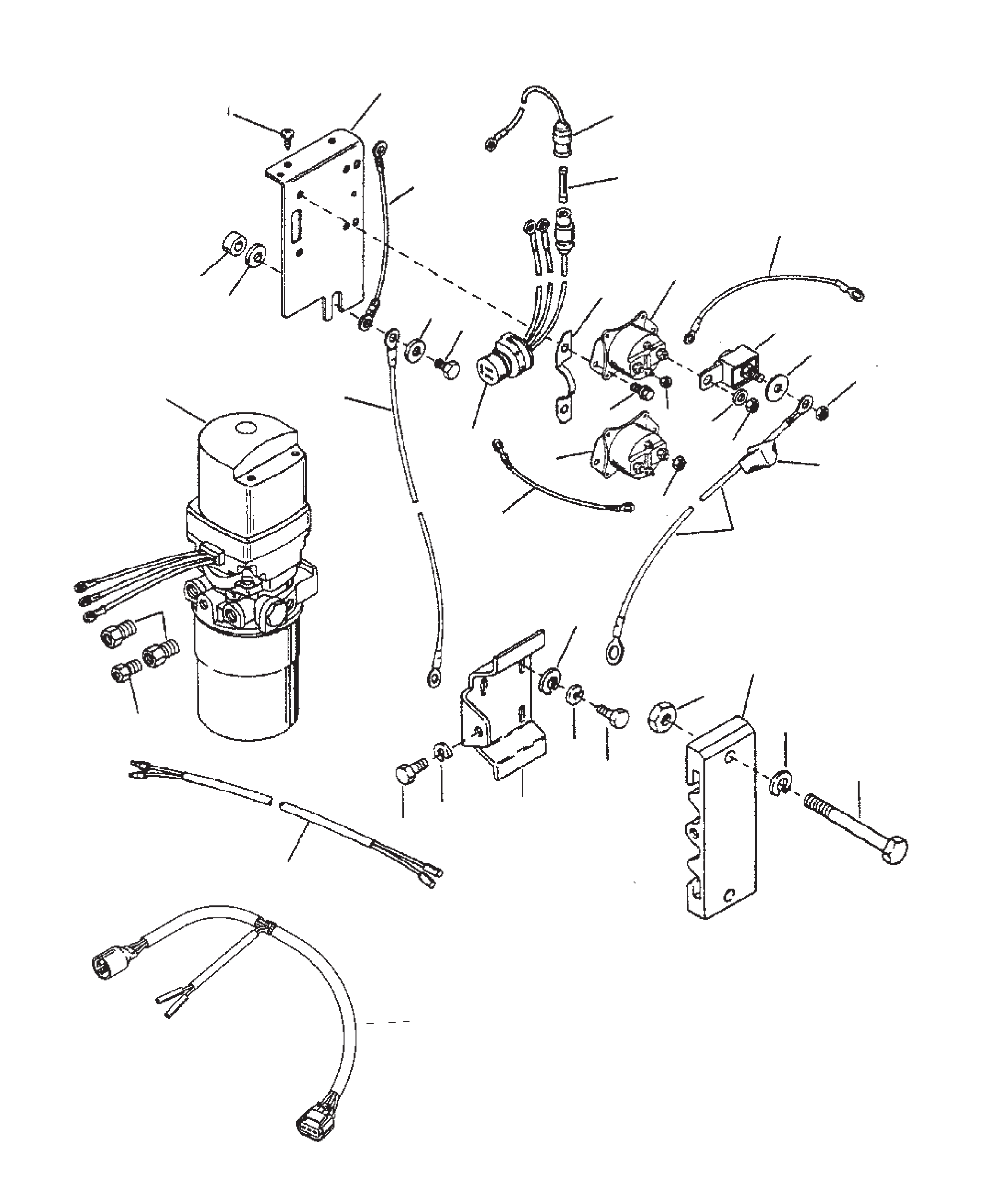 液压泵及安装支架(运动大师) Hydraulic Pump And Mounting Brackets (Sportmaster)