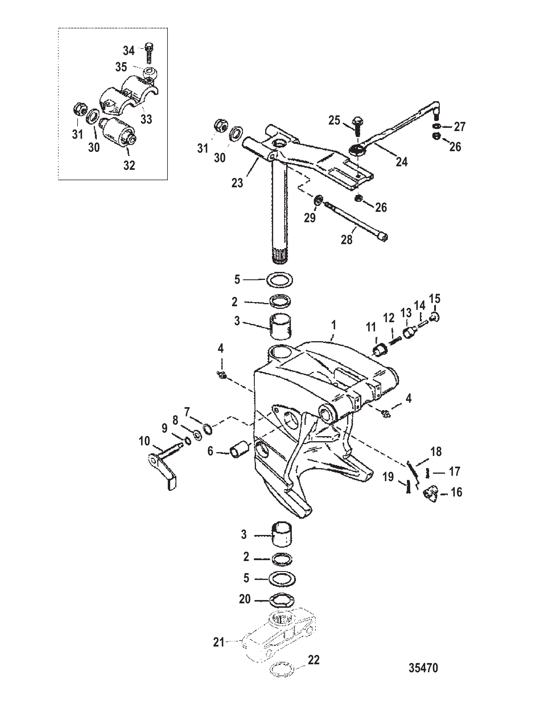 重型旋转支架 Swivel Bracket Heavy Duty