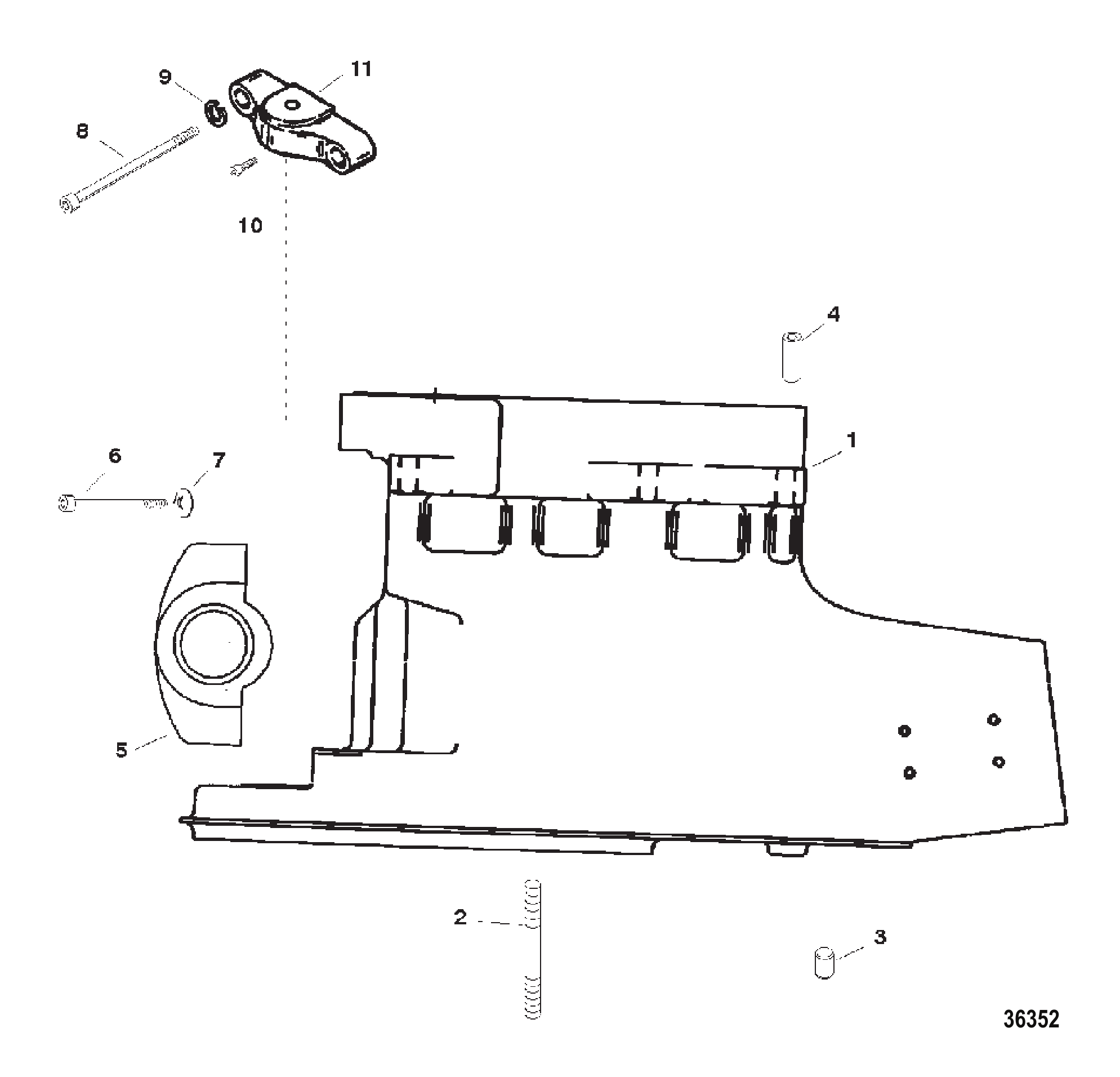 驱动轴壳体 DRIVESHAFT HOUSING