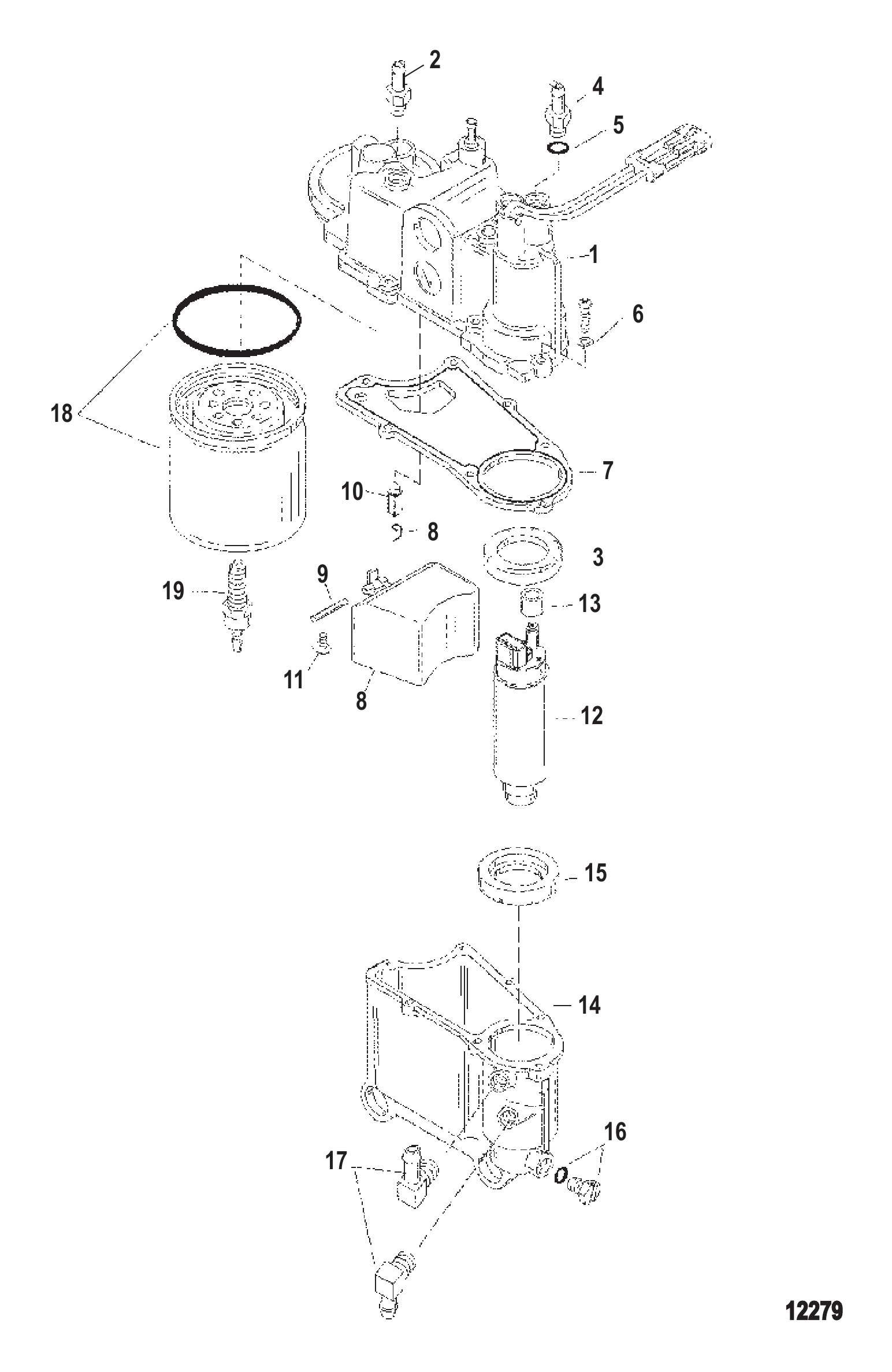 VAPOR SEPARATOR COMPONENTS