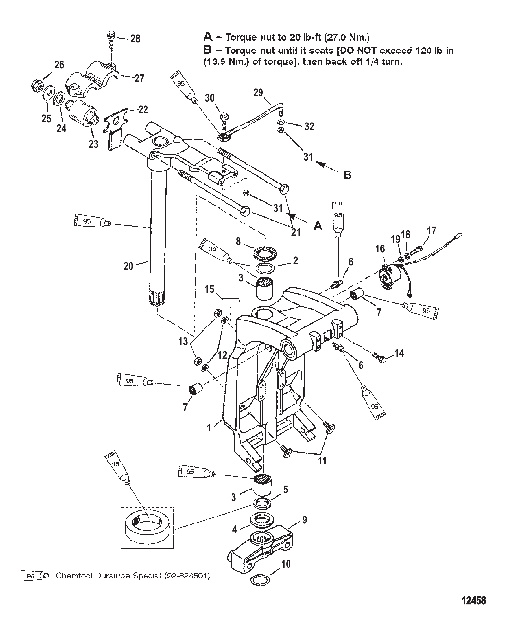 旋转支架与转向臂 Swivel Bracket And Steering Arm