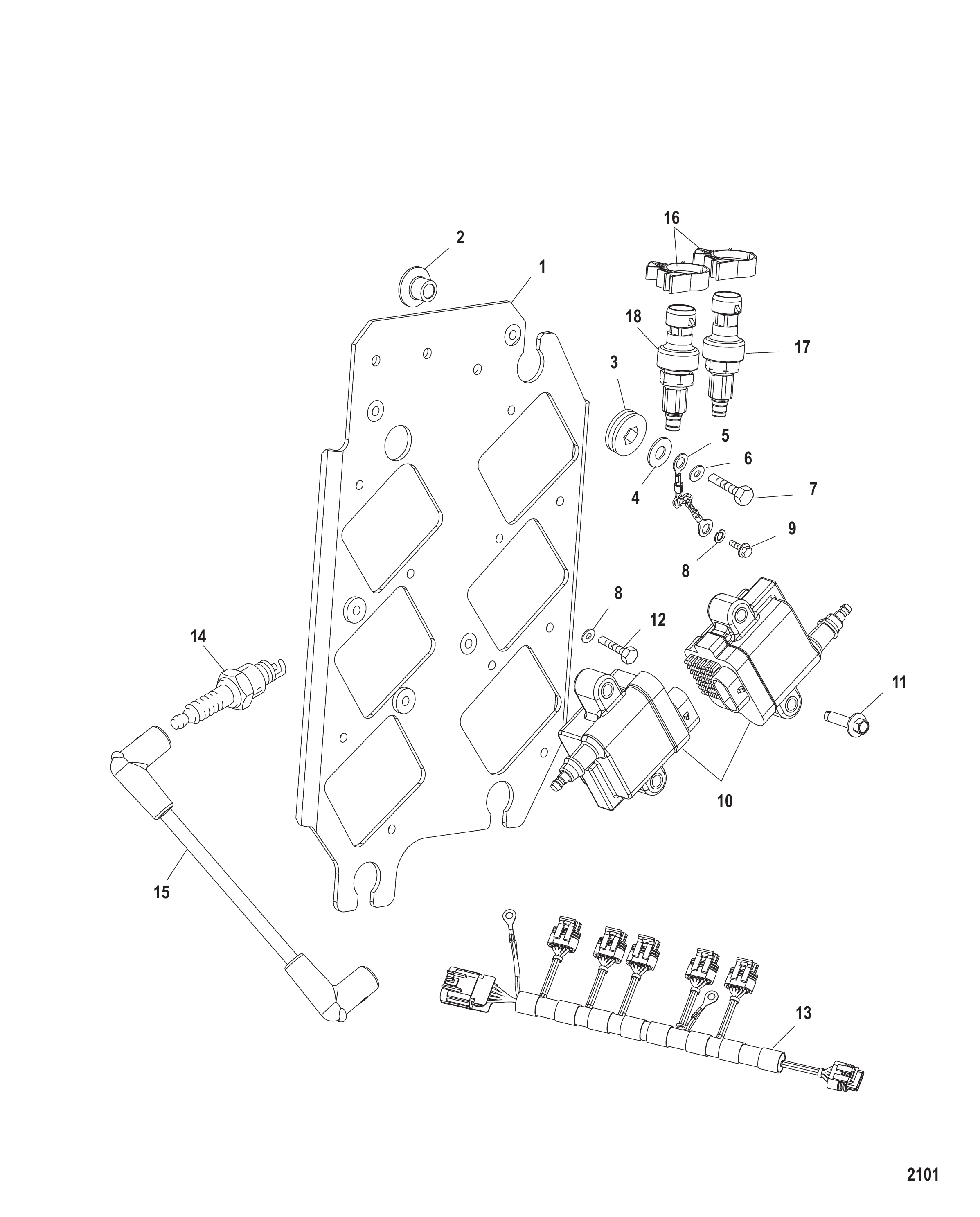 COIL PLATE ASSEMBLY