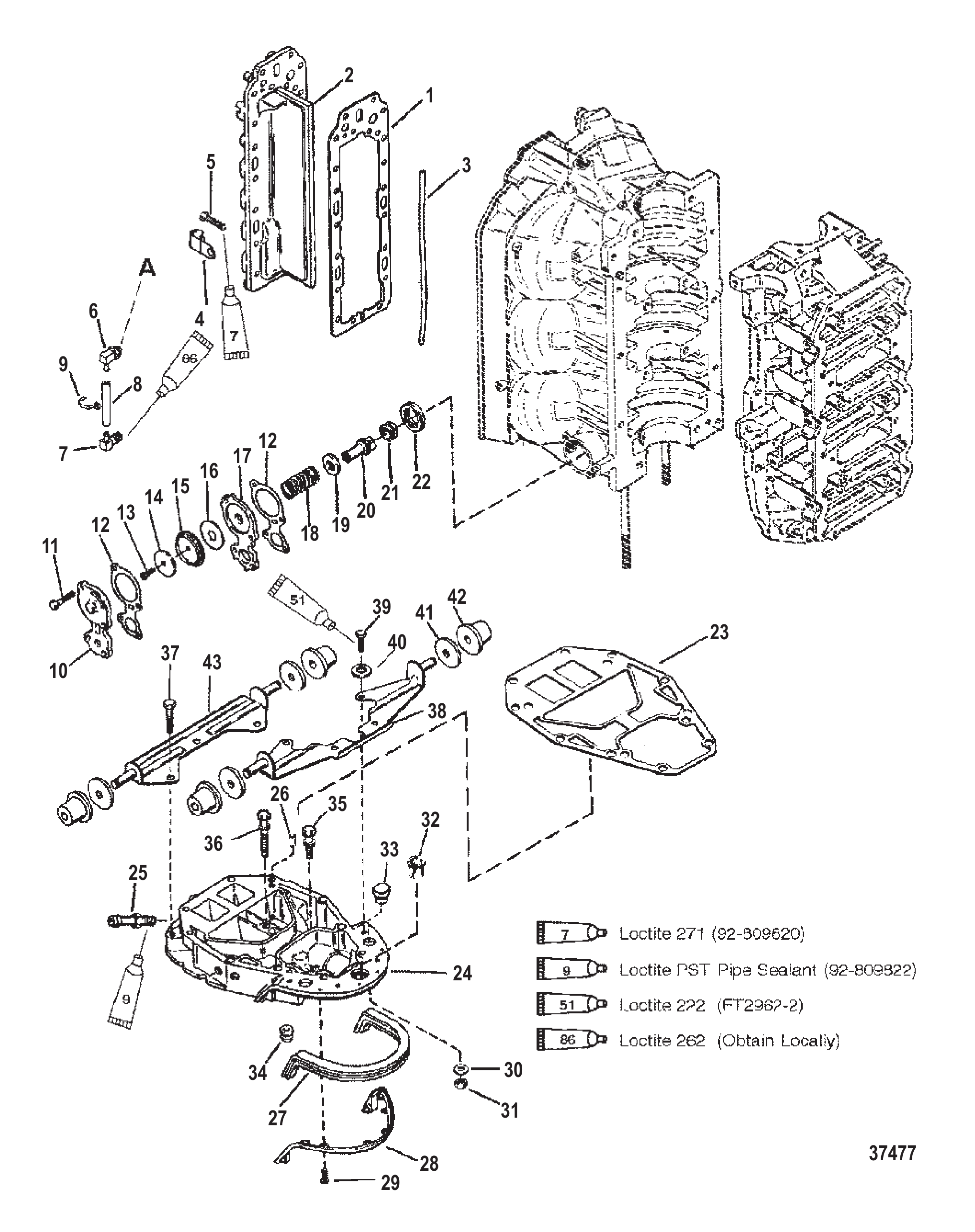 排气歧管与排气板 EXHAUST MANIFOLD AND EXHAUST PLATE