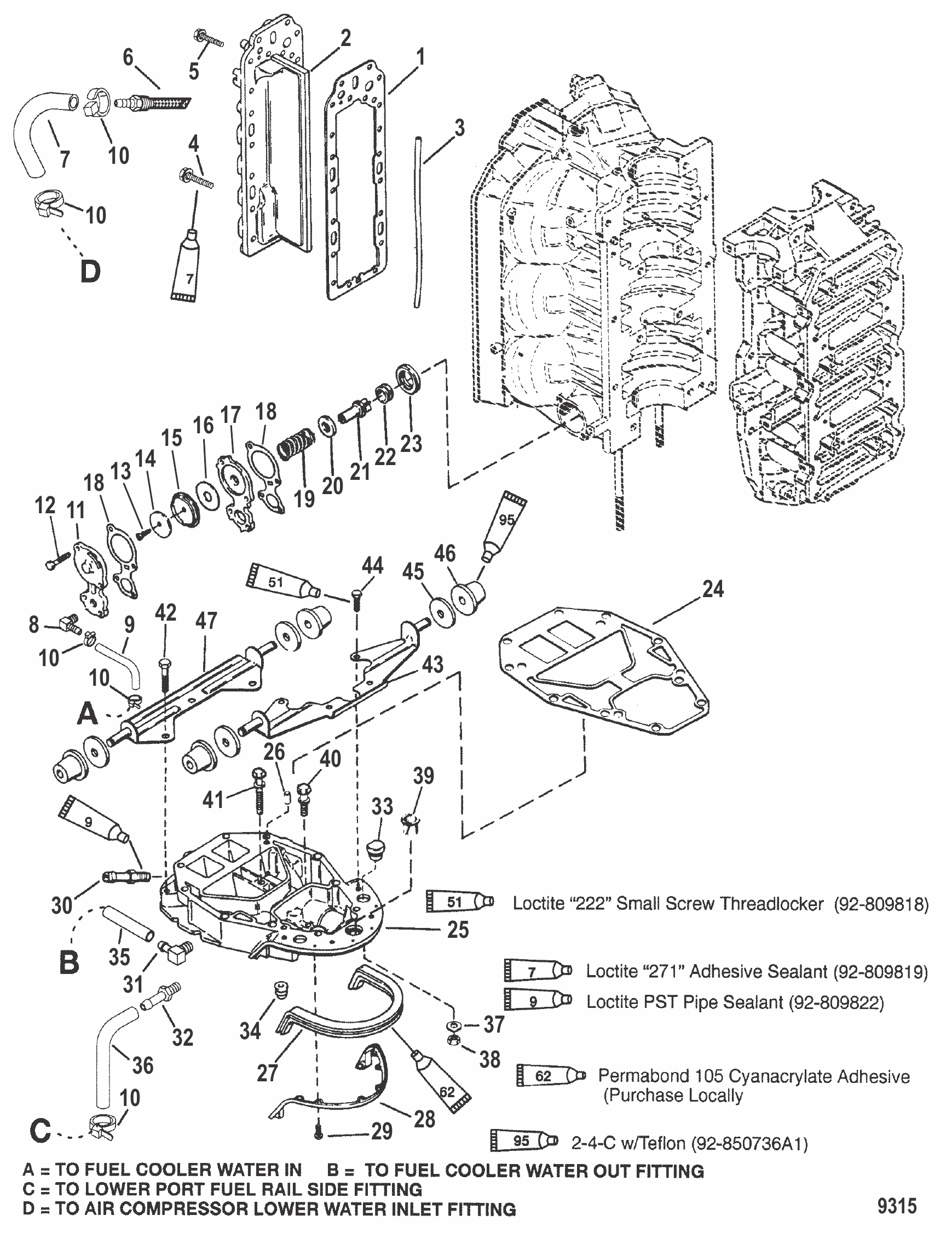 EXHAUST MANIFOLD AND EXHAUST PLATE