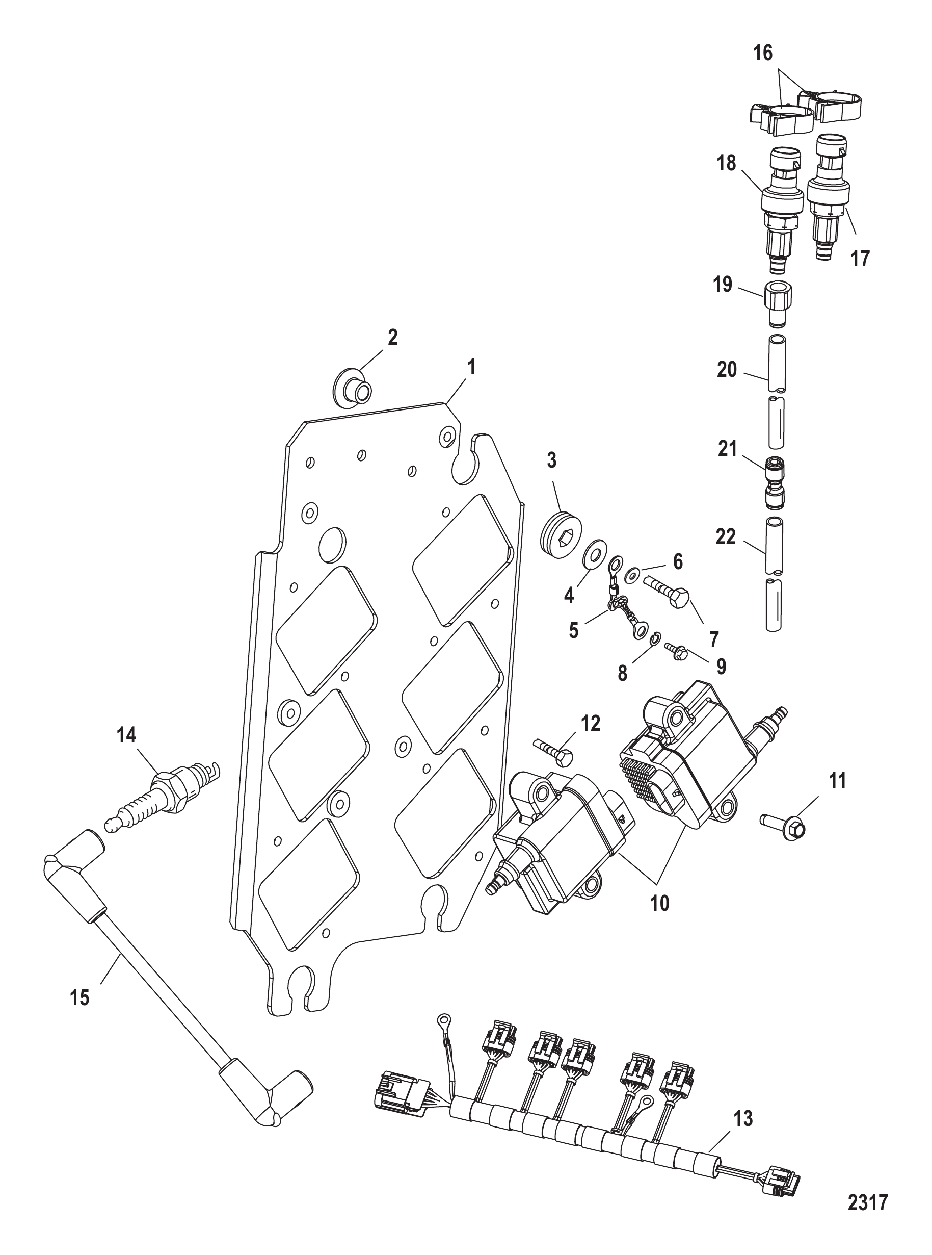 线圈板总成 Coil Plate Assembly