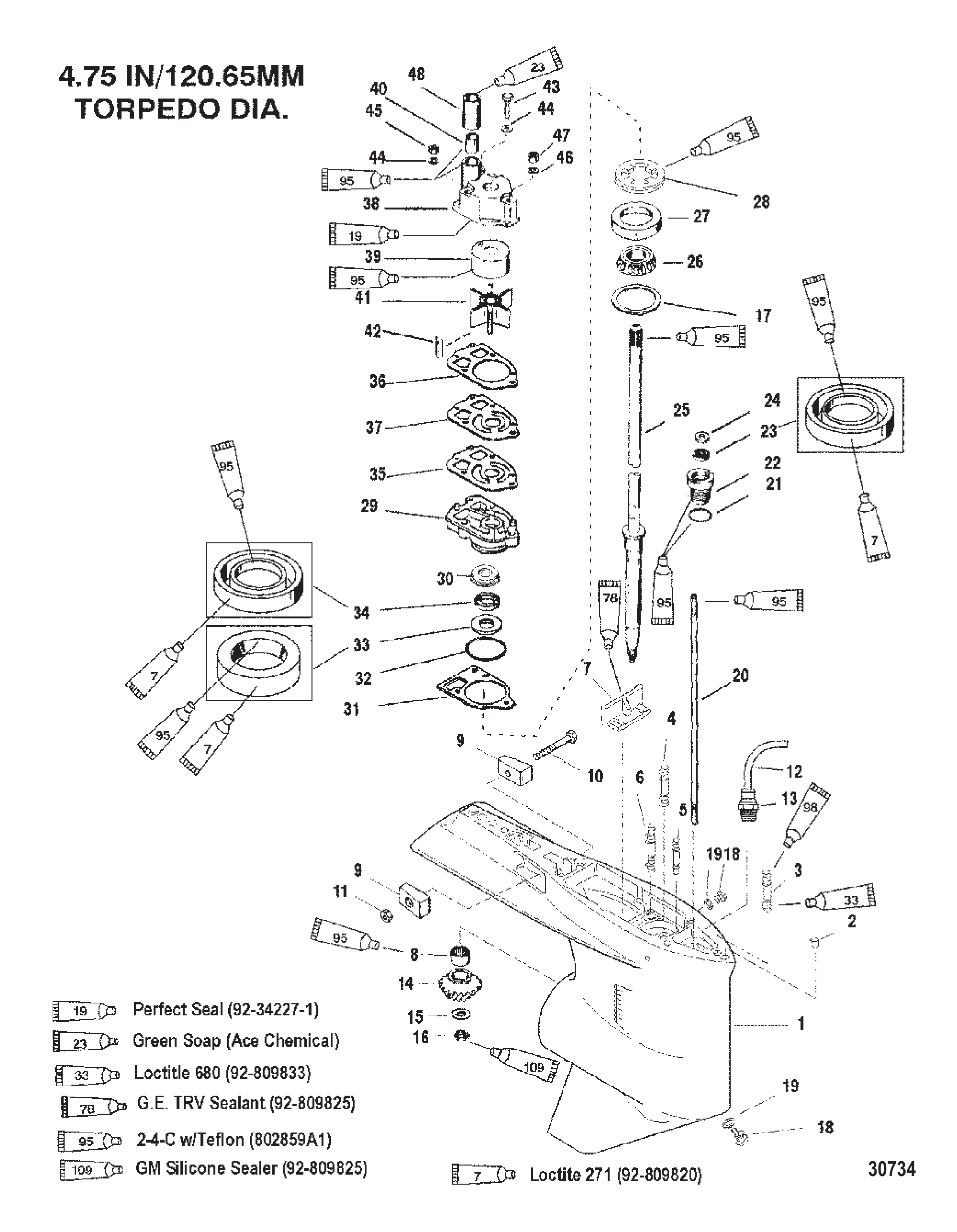 齿轮箱（驱动轴）（标准旋转） GEAR HOUSING (DRIVESHAFT)(STANDARD ROTATION)