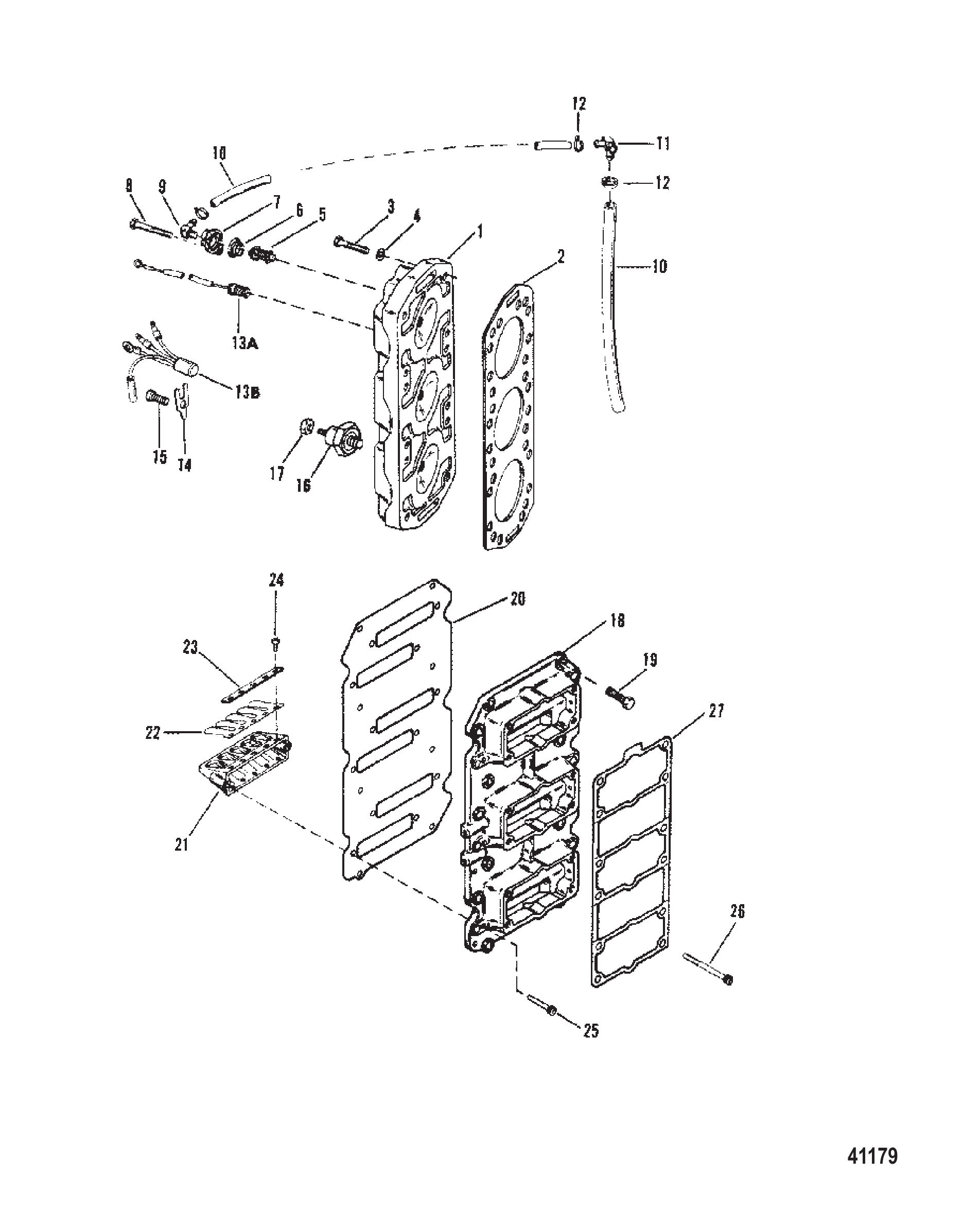 簧片阀组与气缸盖 REED BLOCK AND CYLINDER HEAD
