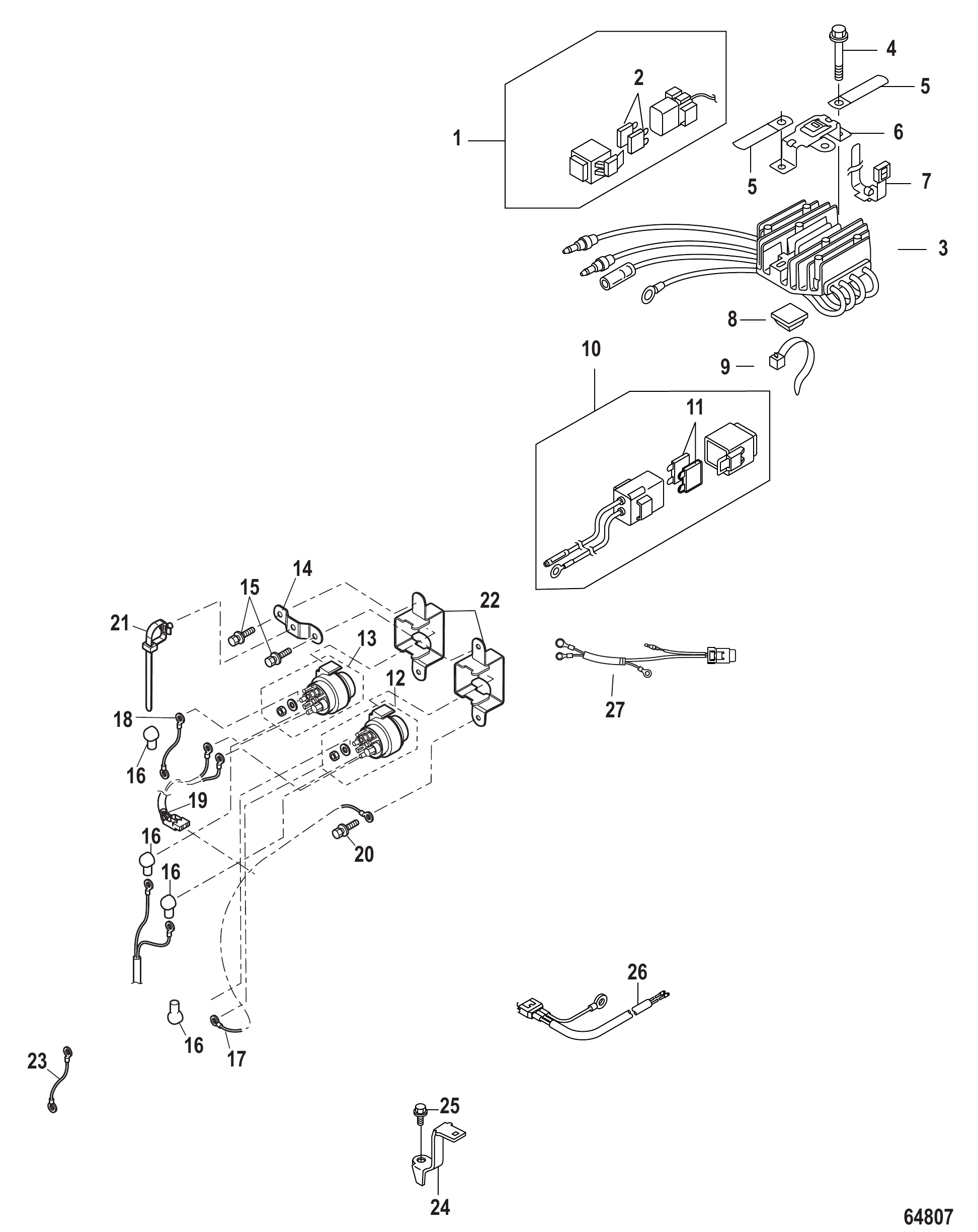 Electrical Components Rectifier - 0R721384 and Up