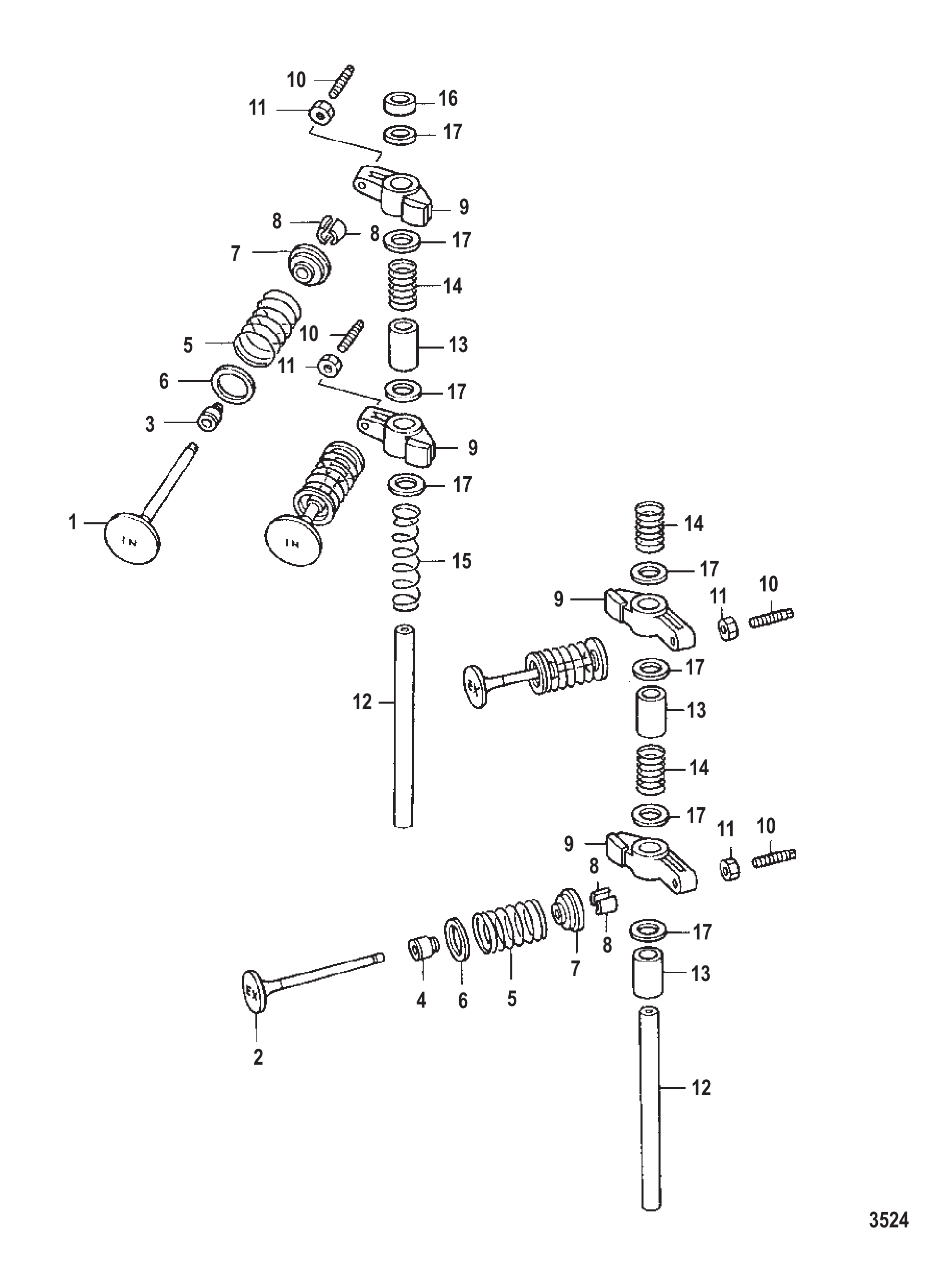 Intake Valve and Exhaust Valve