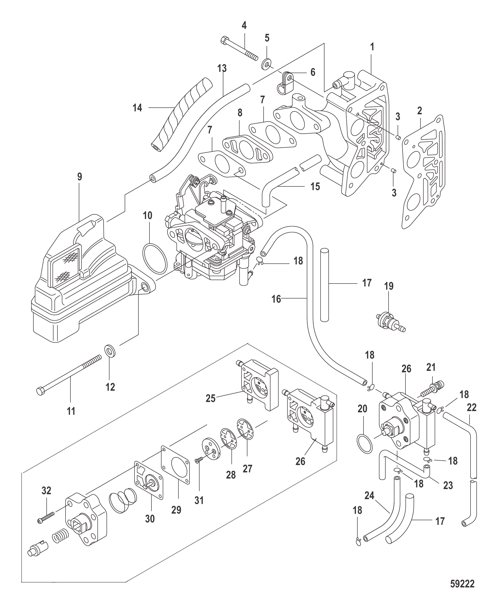 进气歧管和燃油泵 Intake Manifold and Fuel Pump