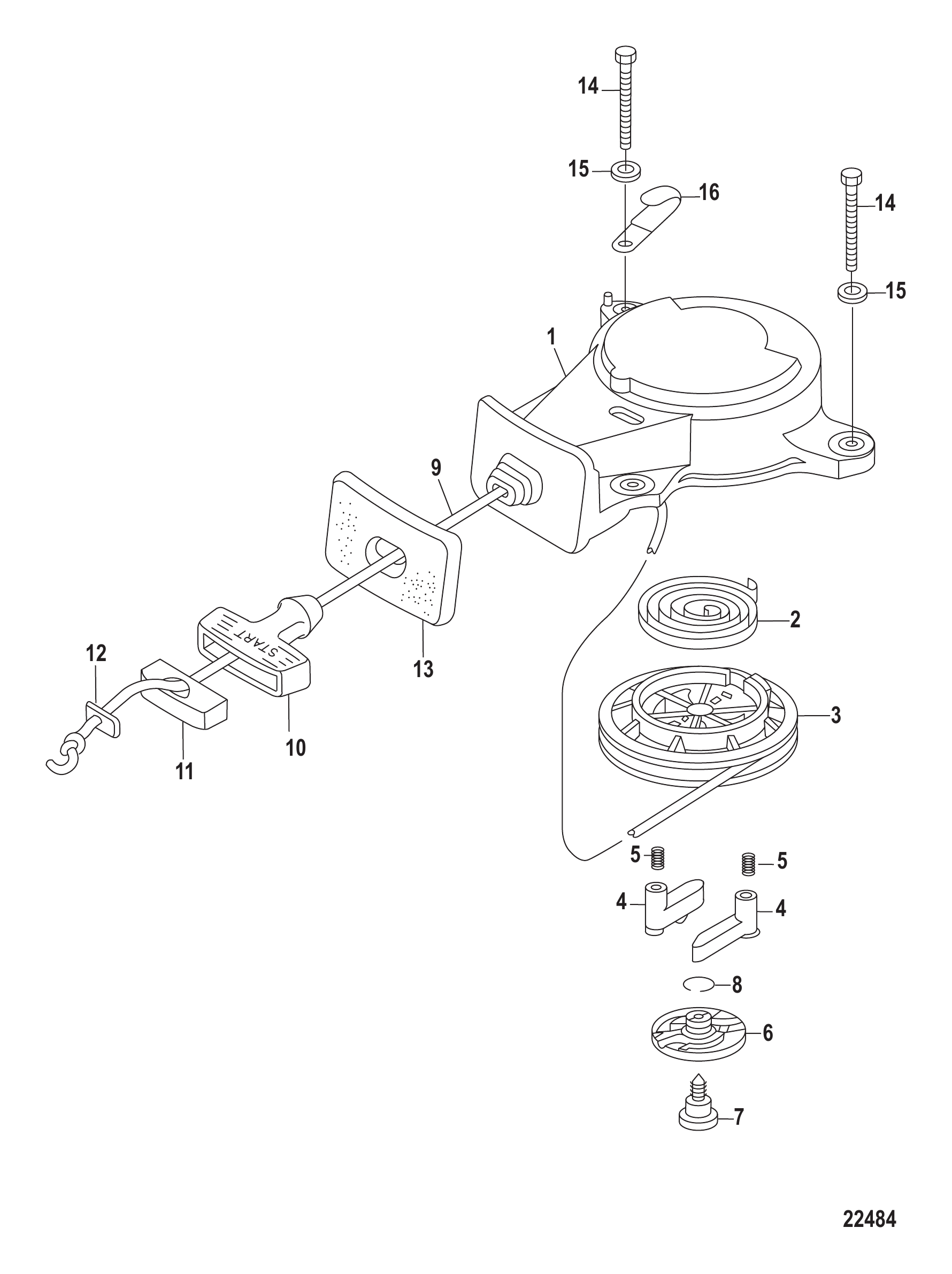 反冲启动器 Recoil Starter