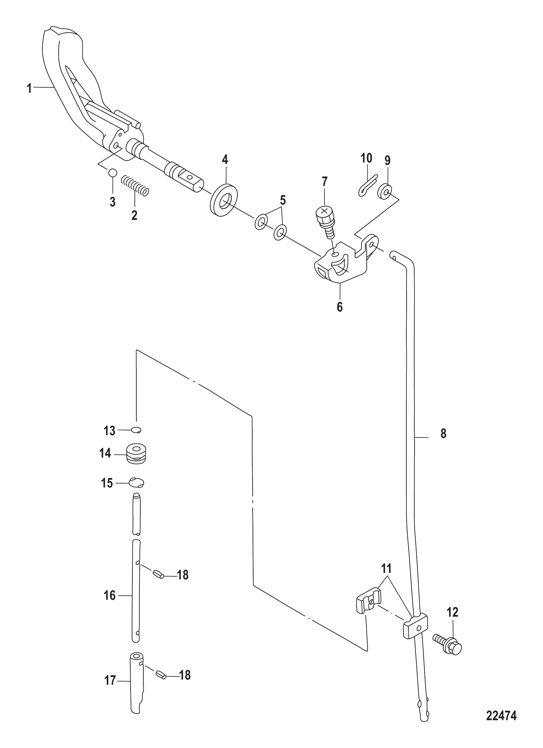 换挡连杆 Shift Linkage