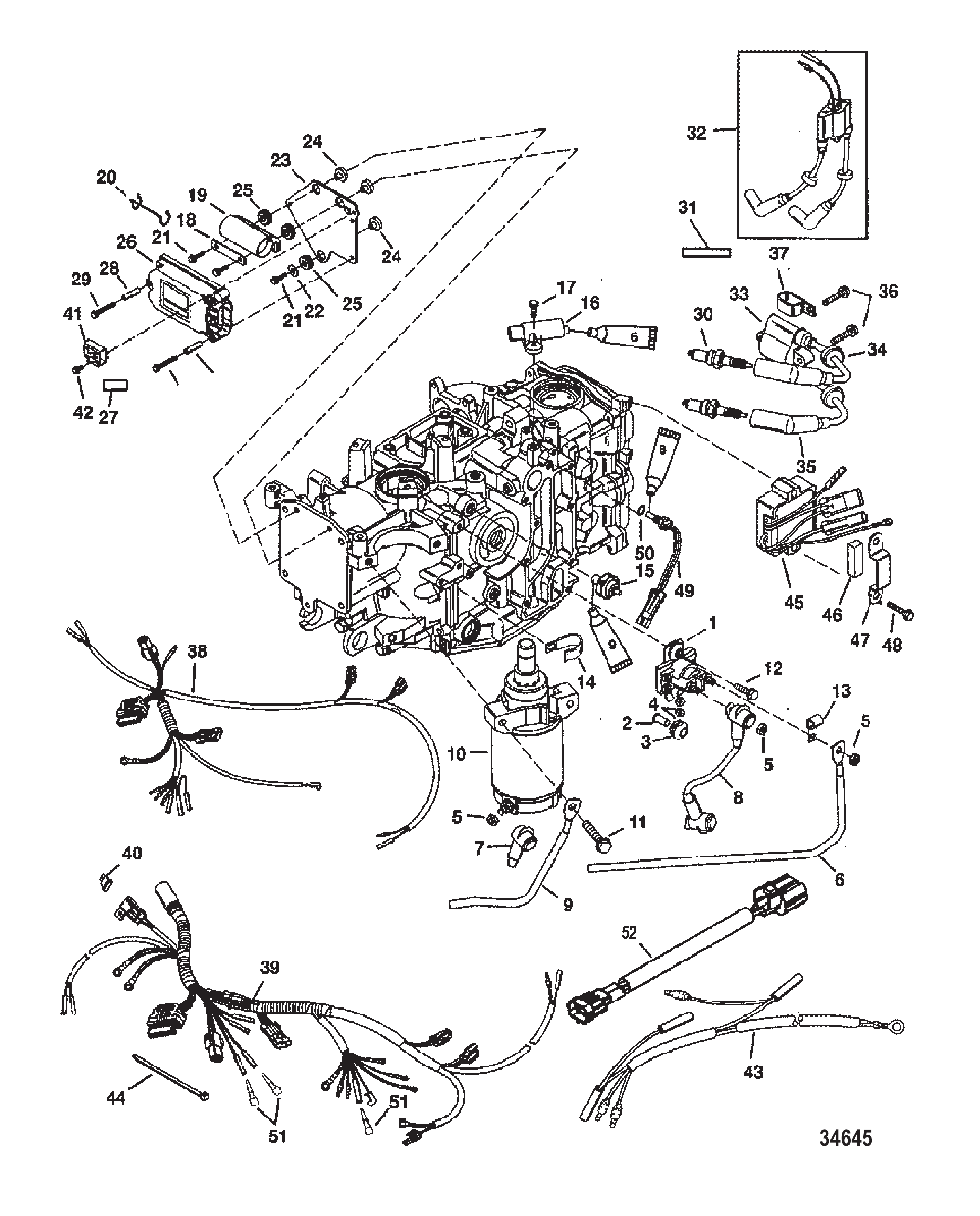 Electrical Components (S/N-0G960500 and Up)