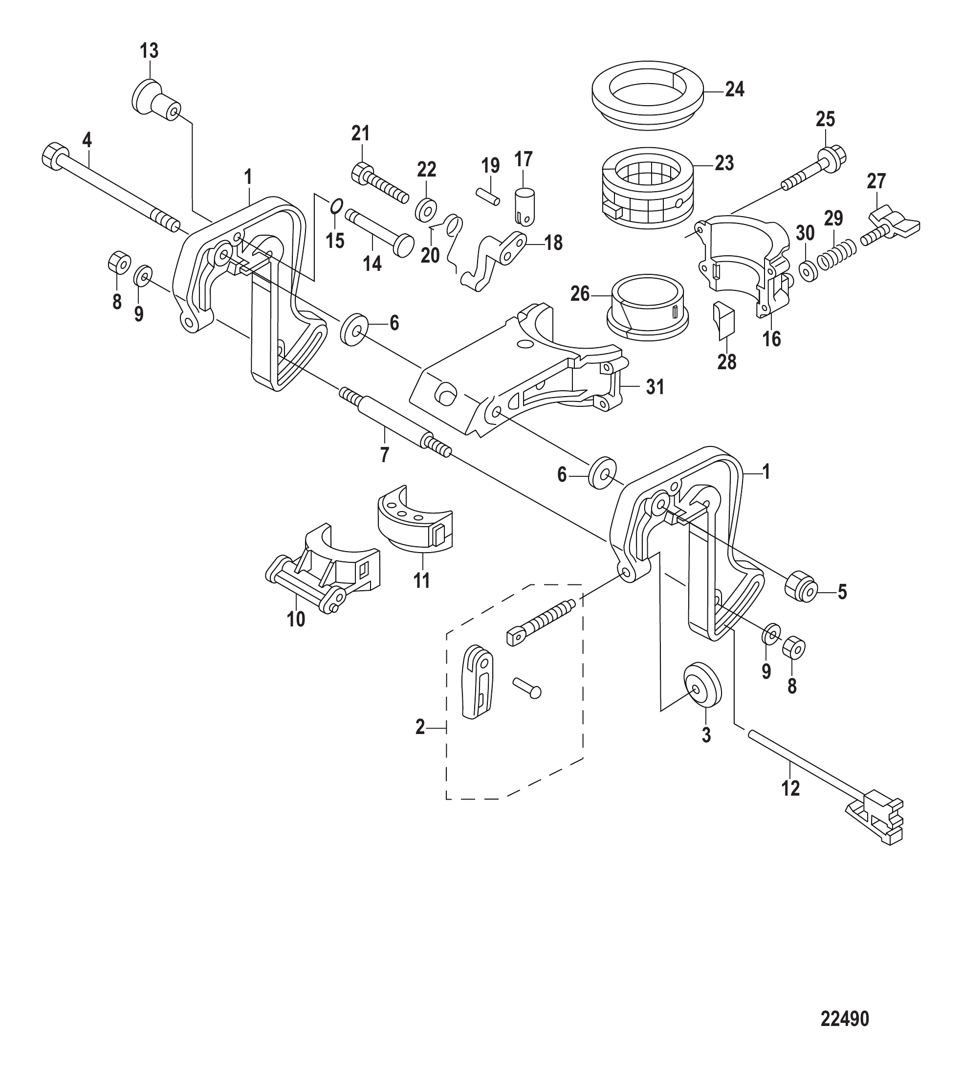 夹紧支架 Clamp Bracket