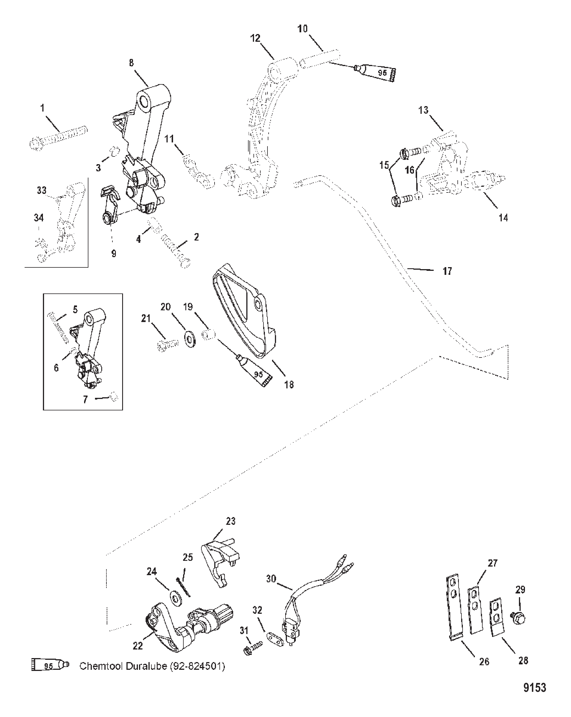 连杆机构（非大脚型） Linkage (Non Bigfoot)